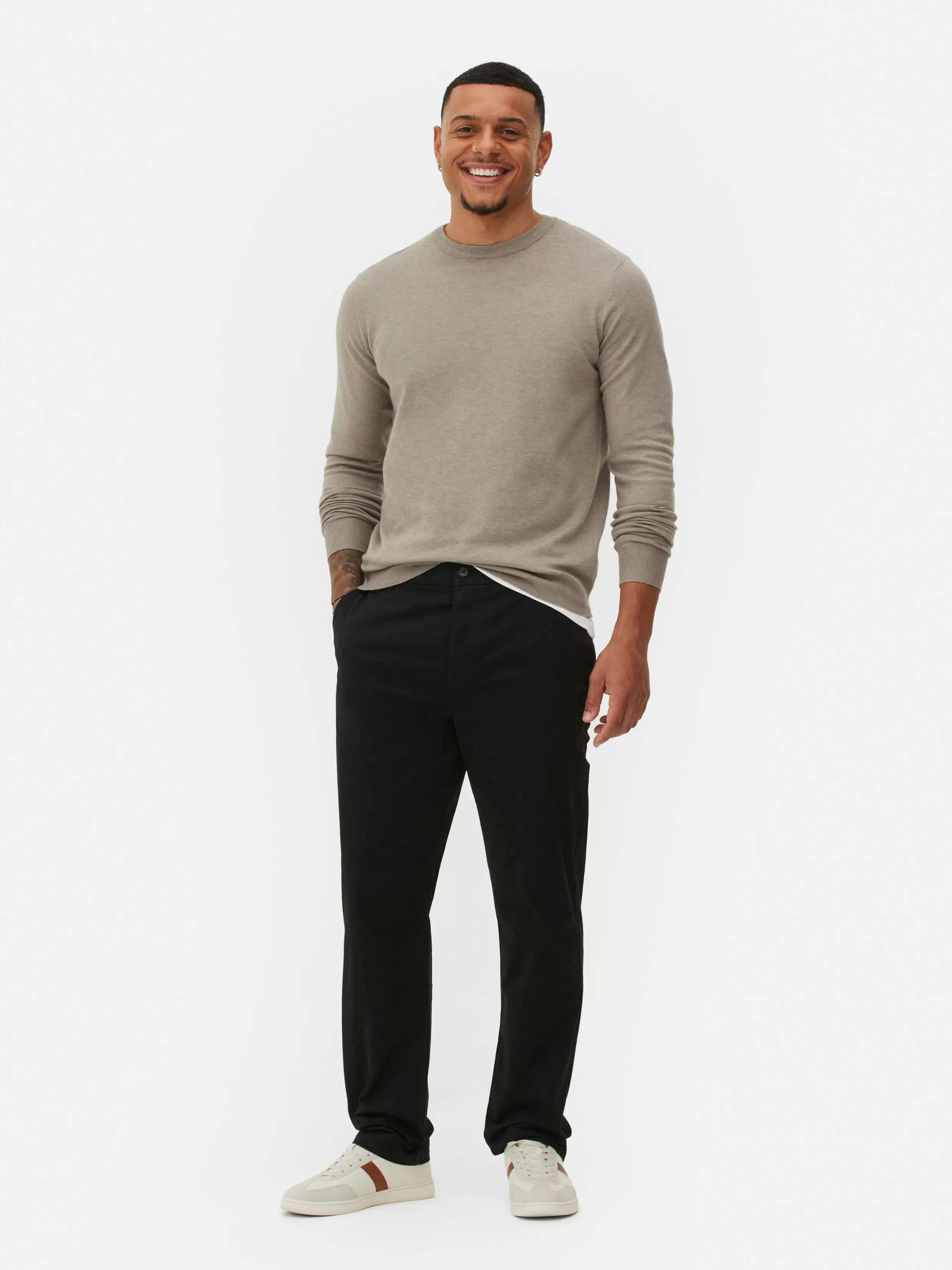 Primark Broeken^Stretch Chino Met Rechte Pijpen