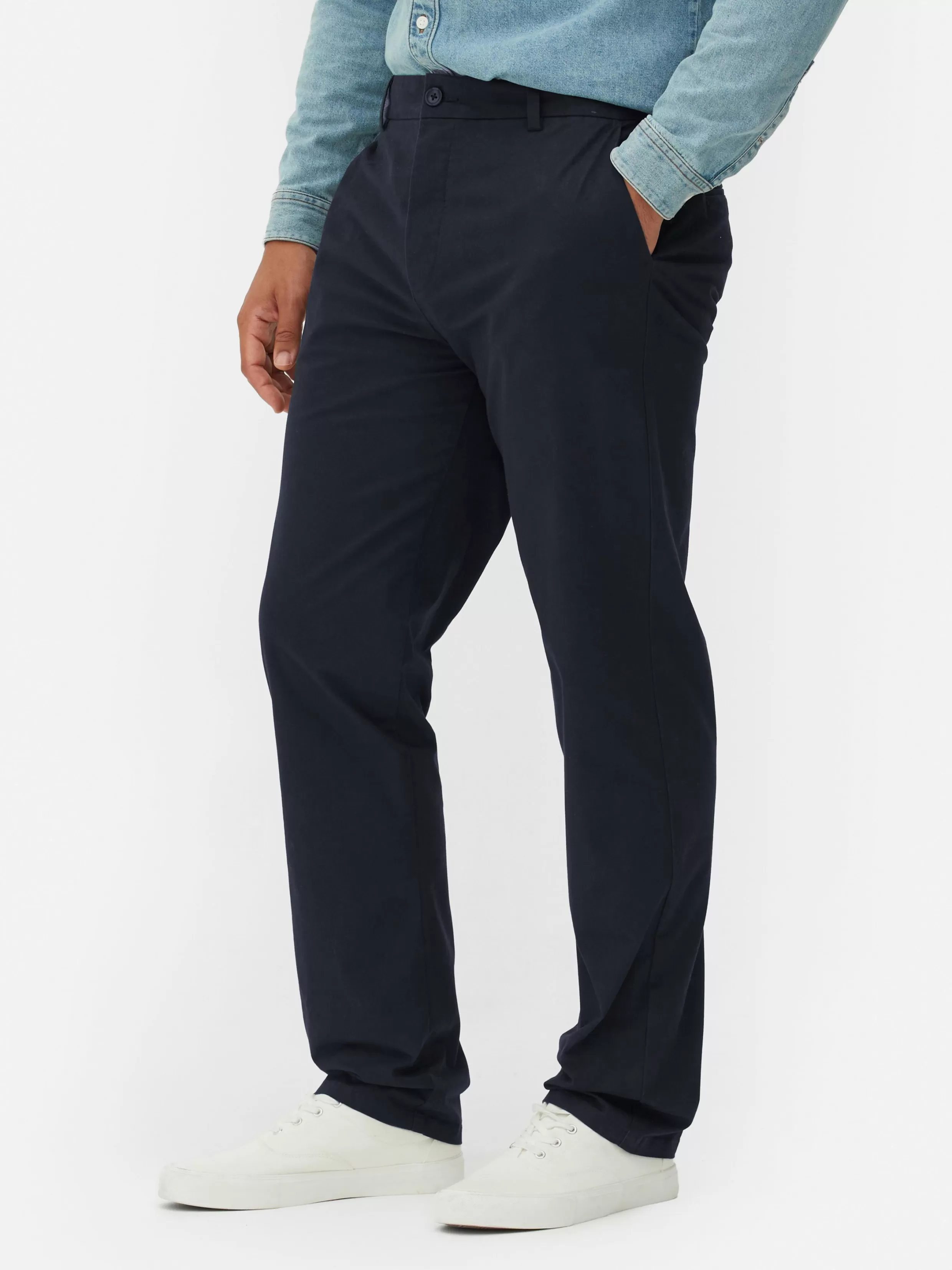 Primark Broeken^Stretch Chino Met Rechte Pijpen