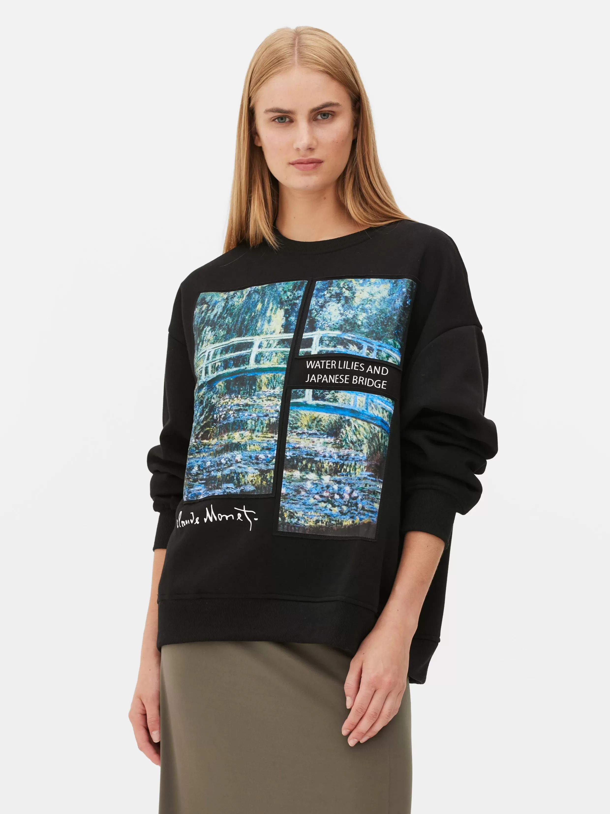 Primark Hoodies En Sweatshirts^Sweatshirt Claude Monet Waterlelies