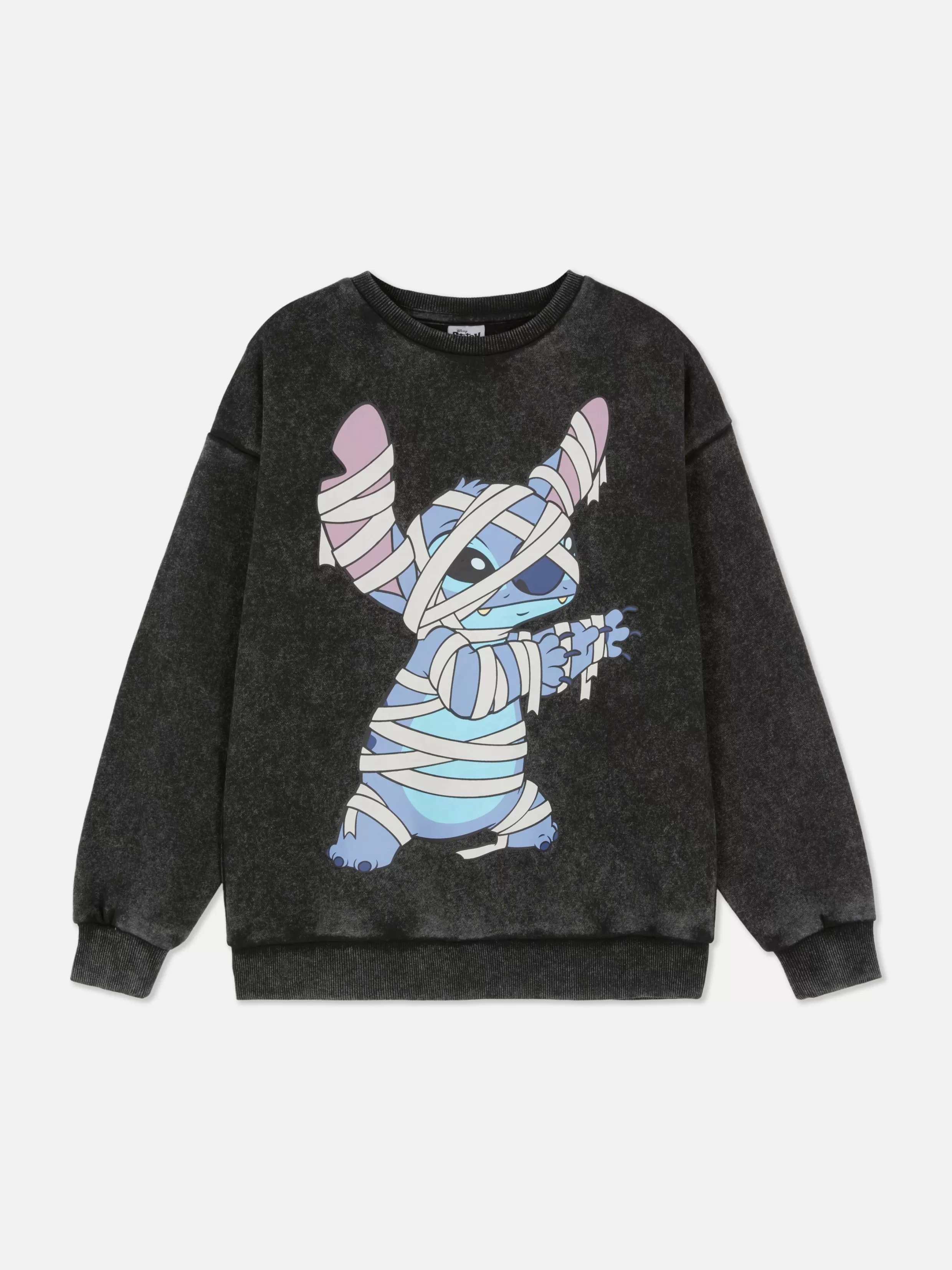 Primark Hoodies En Sweatshirts^Sweatshirt Met Acid Wash Disney's Stitch