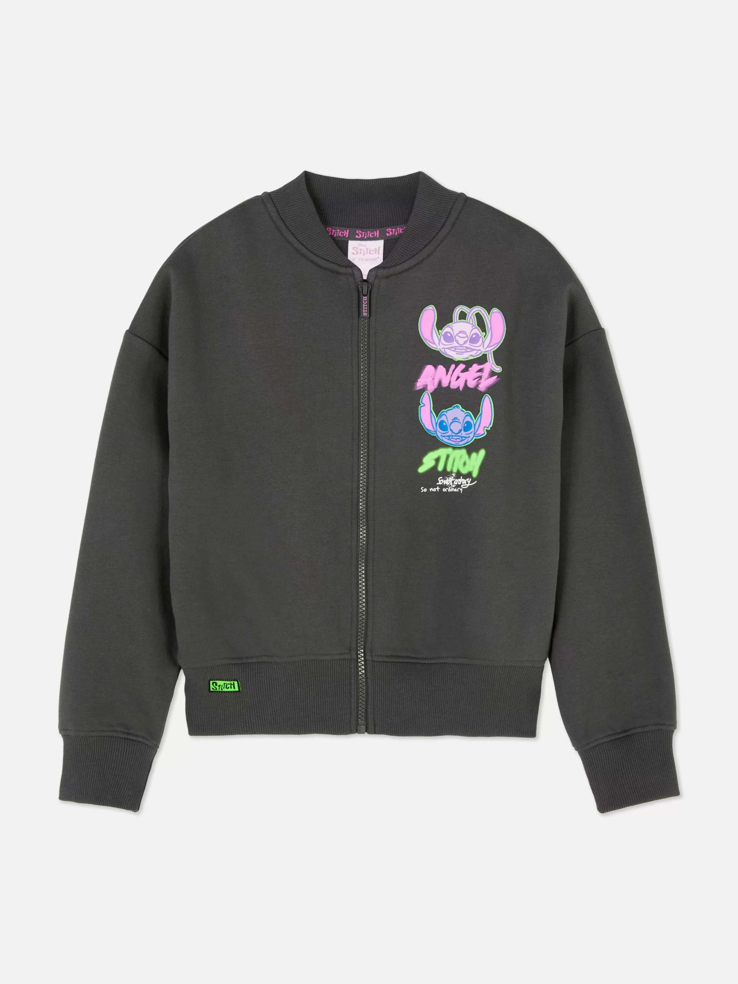 Primark Hoodies En Sweatshirts^Sweatshirt Met Graffiti Disney's Stitch & Angel