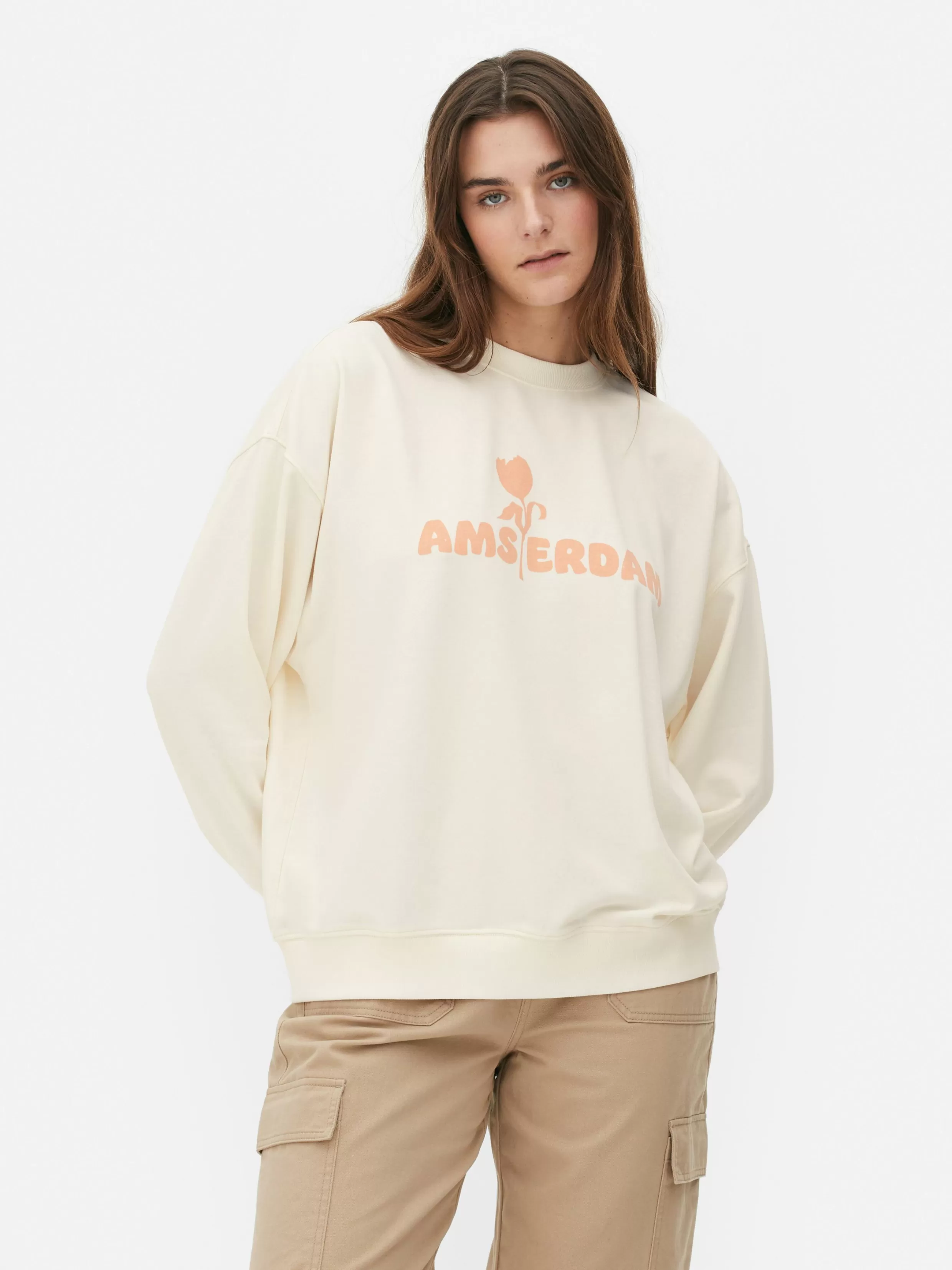 Primark Hoodies En Sweatshirts^Sweatshirt Met Print Amsterdam