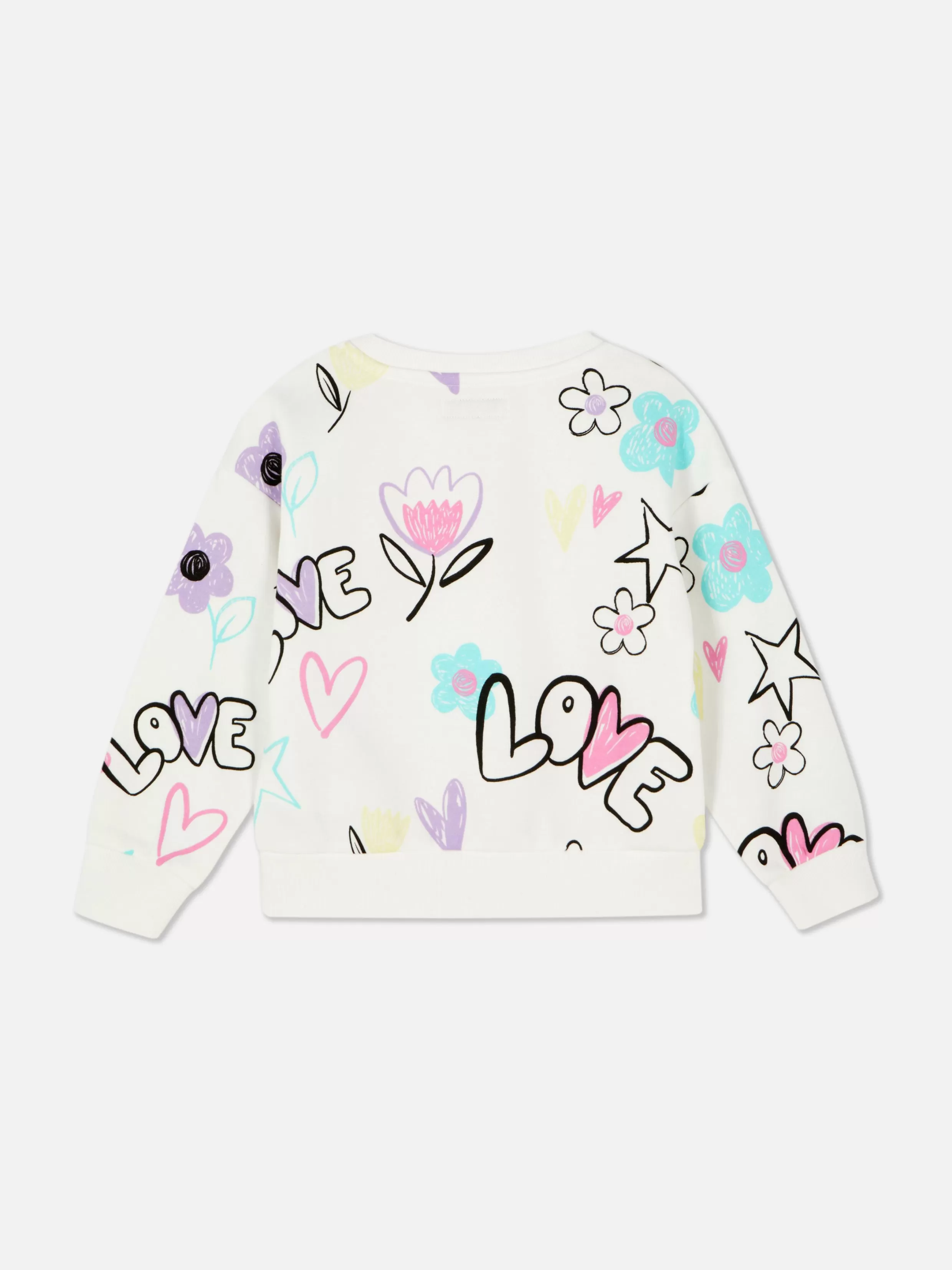 Primark Hoodies En Sweatshirts^Sweatshirt Met Print En Ronde Hals