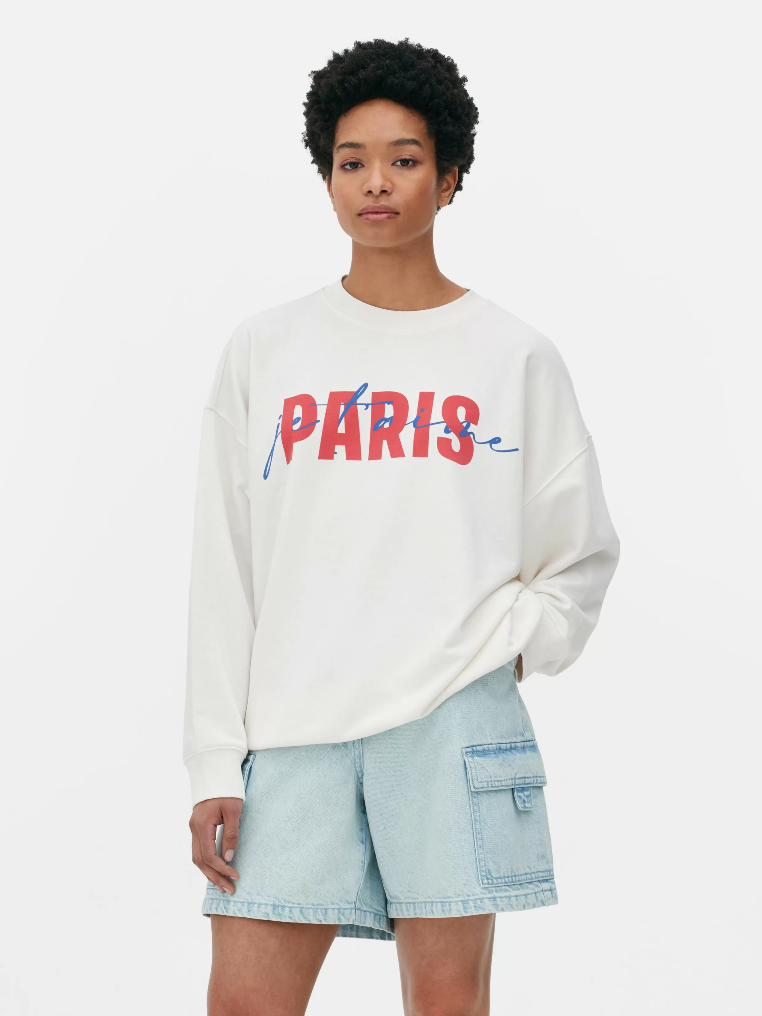 Primark Hoodies En Sweatshirts^Sweatshirt Met Print Paris