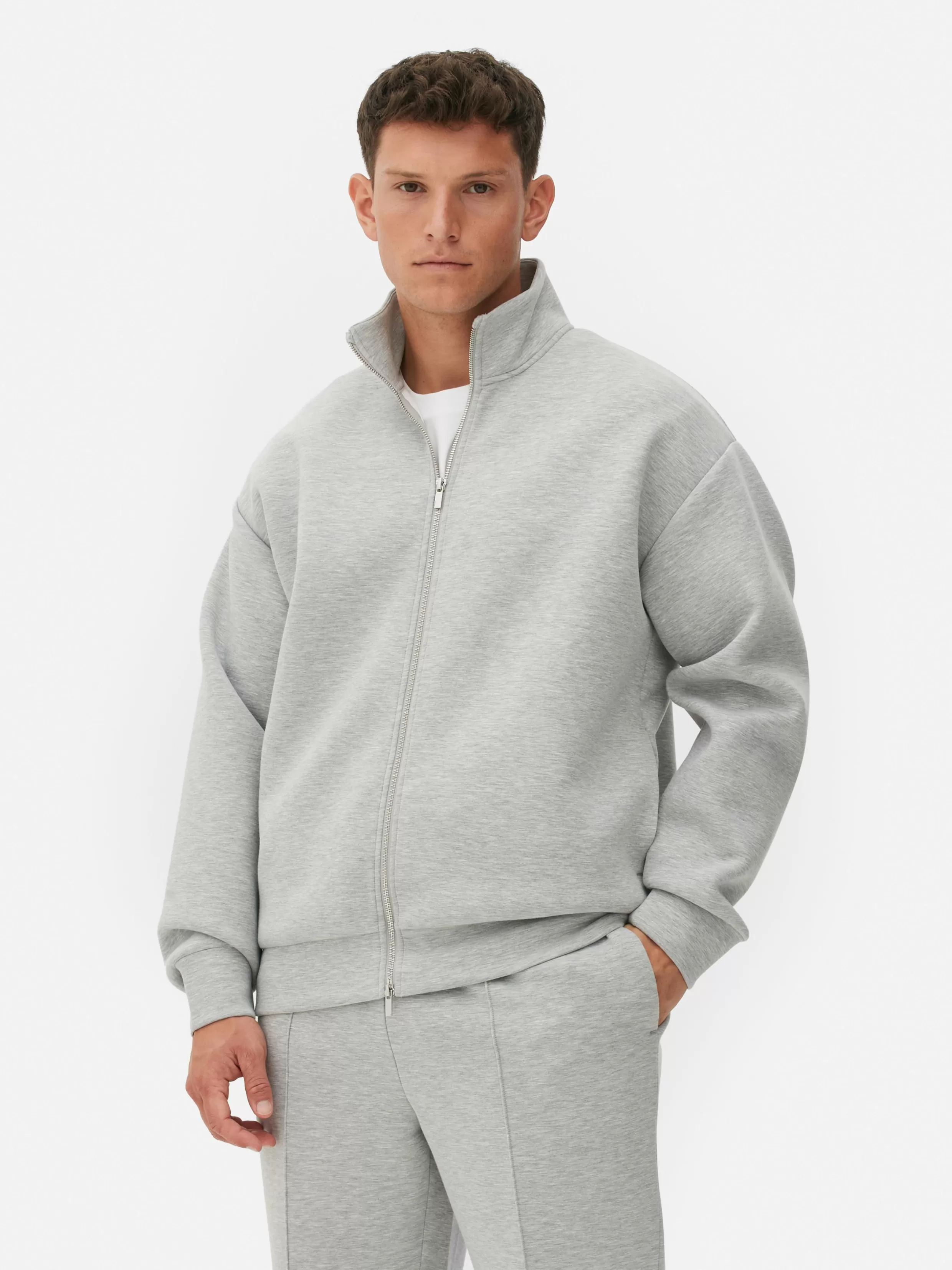 Primark Hoodies En Sweatshirts^Sweatshirt Met Rits En Opstaande Kraag Kem