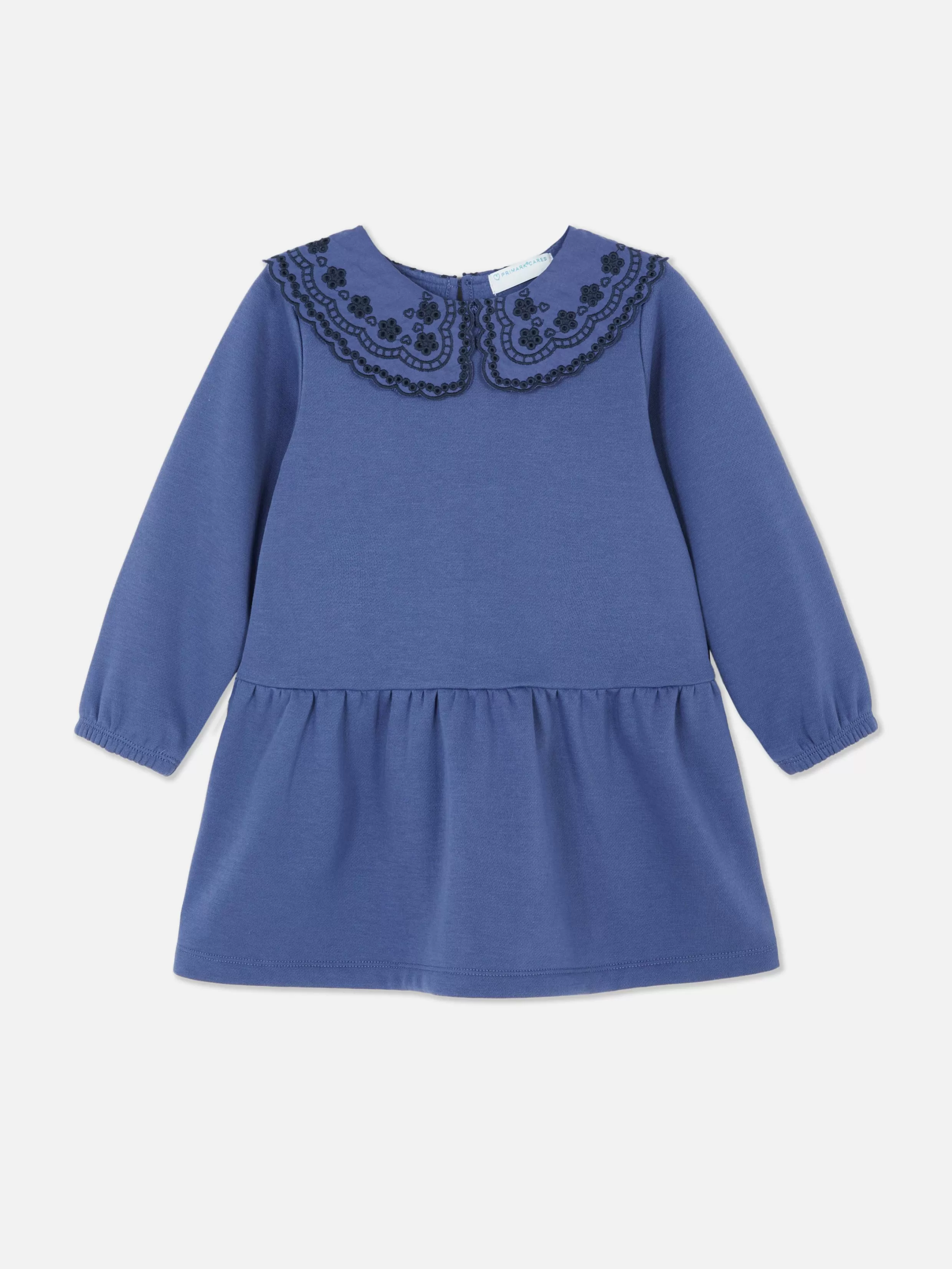 Primark Jurken^Sweatshirtjurk Met Broderie Anglaise