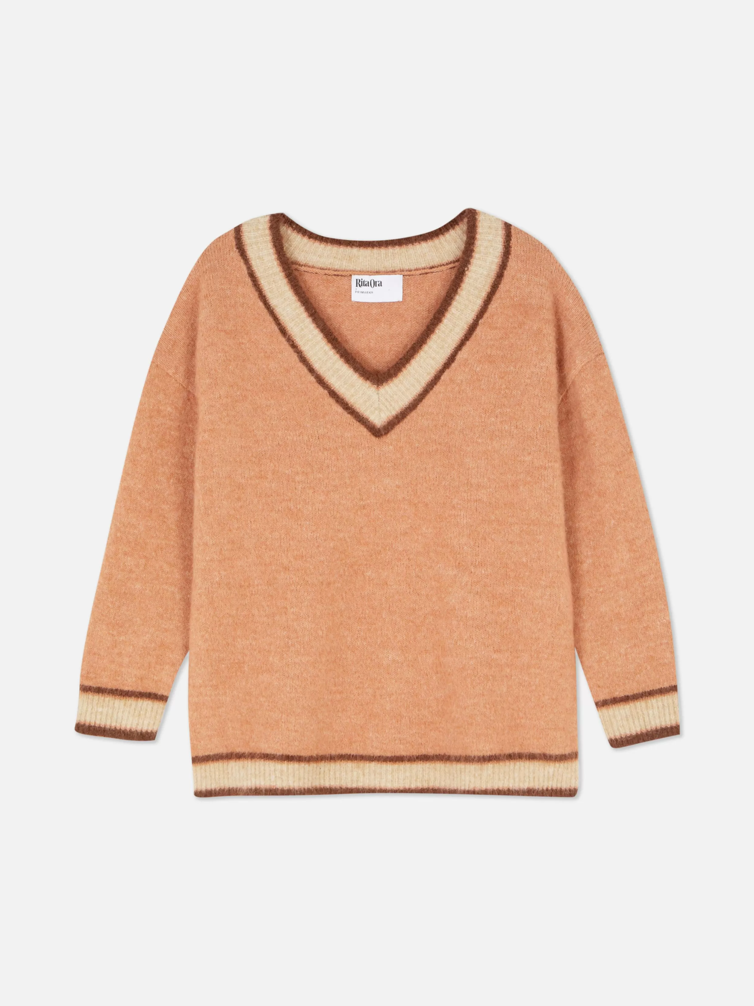 Primark Warme Winterkleding | Truien En Vesten^Trui Met V-hals En Vintage Stijl Rita Ora