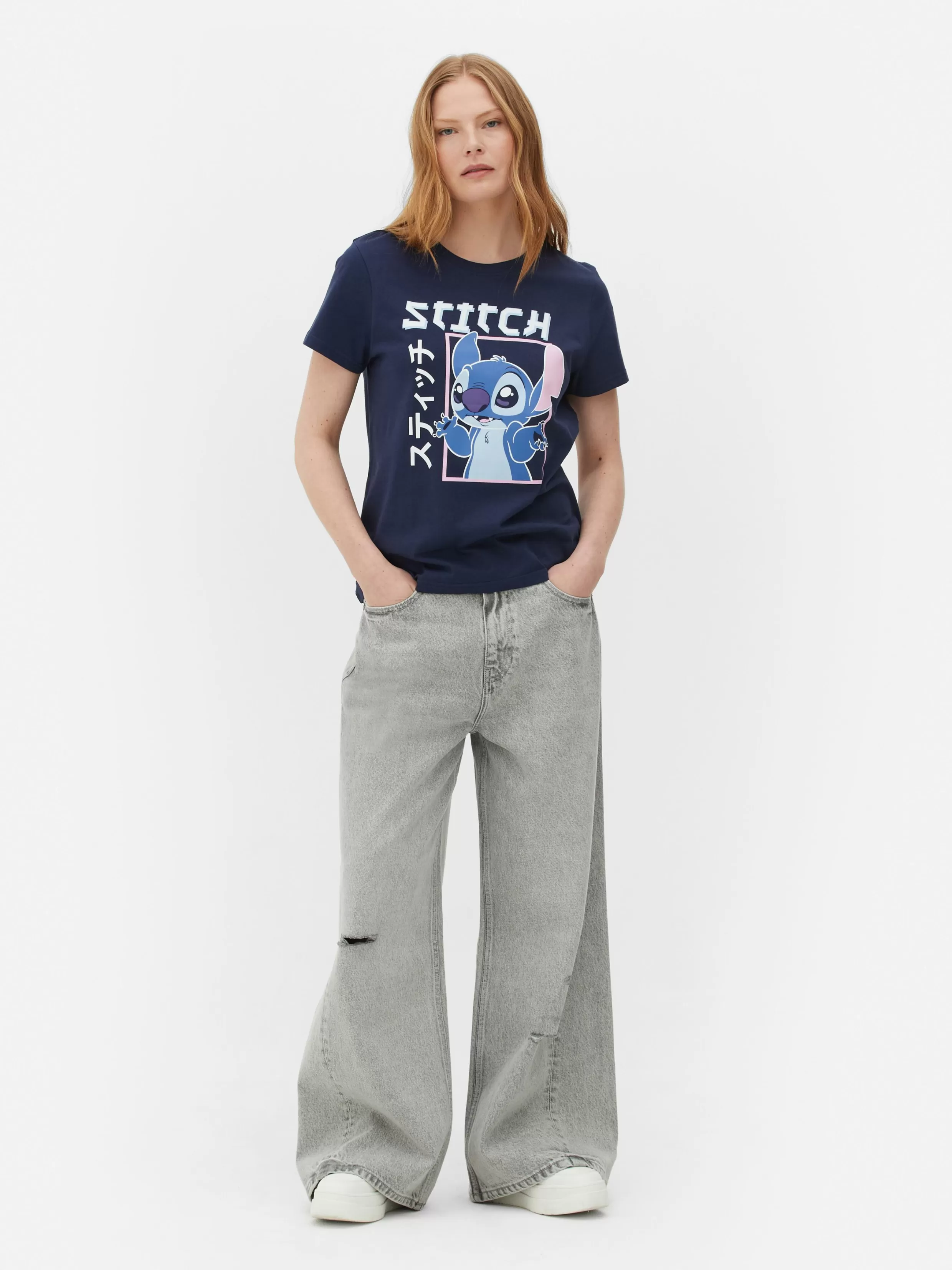 Primark Tops En T-Shirts^T-shirt Disney's Lilo & Stitch Mangastijl