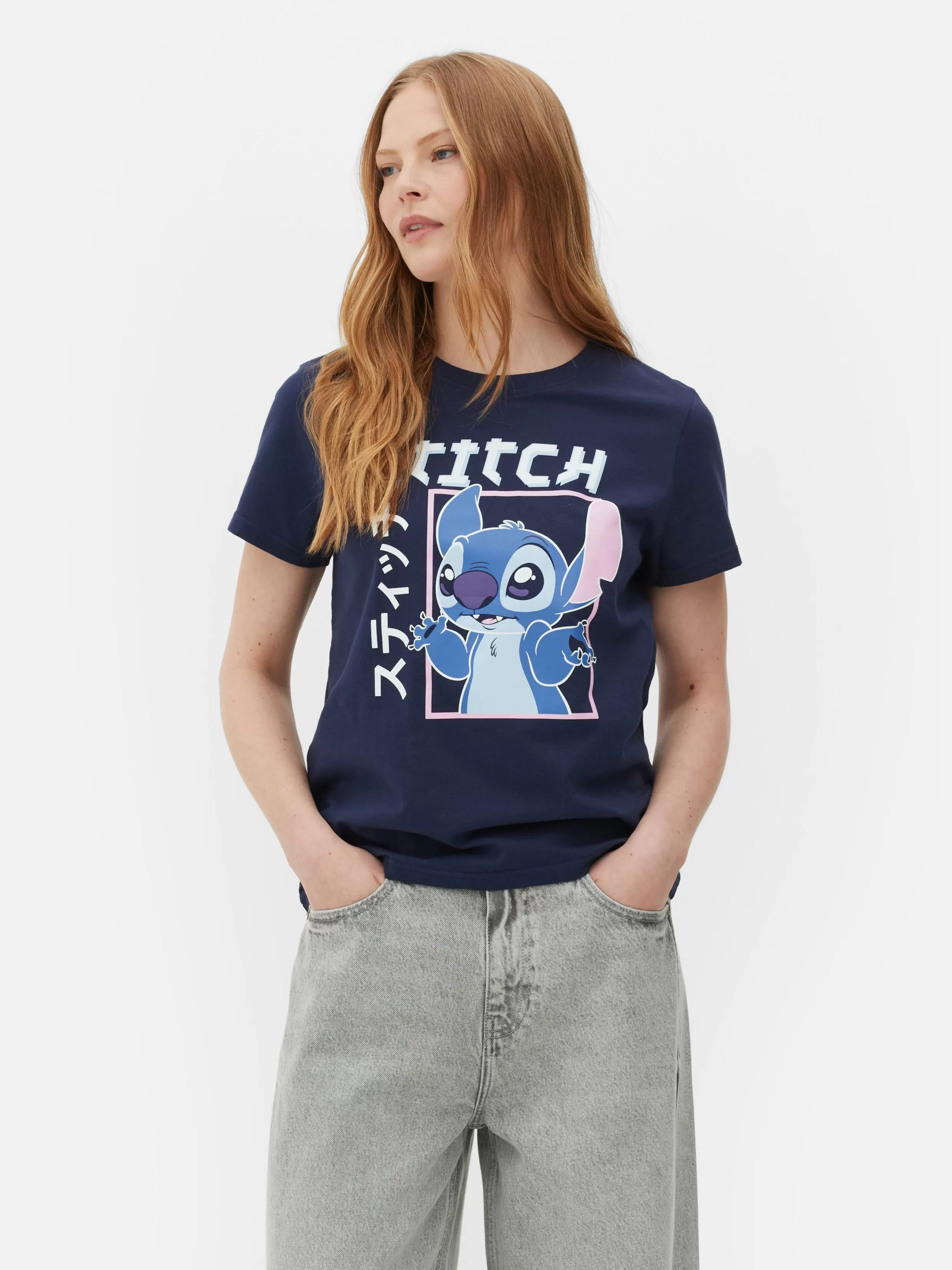 Primark Tops En T-Shirts^T-shirt Disney's Lilo & Stitch Mangastijl