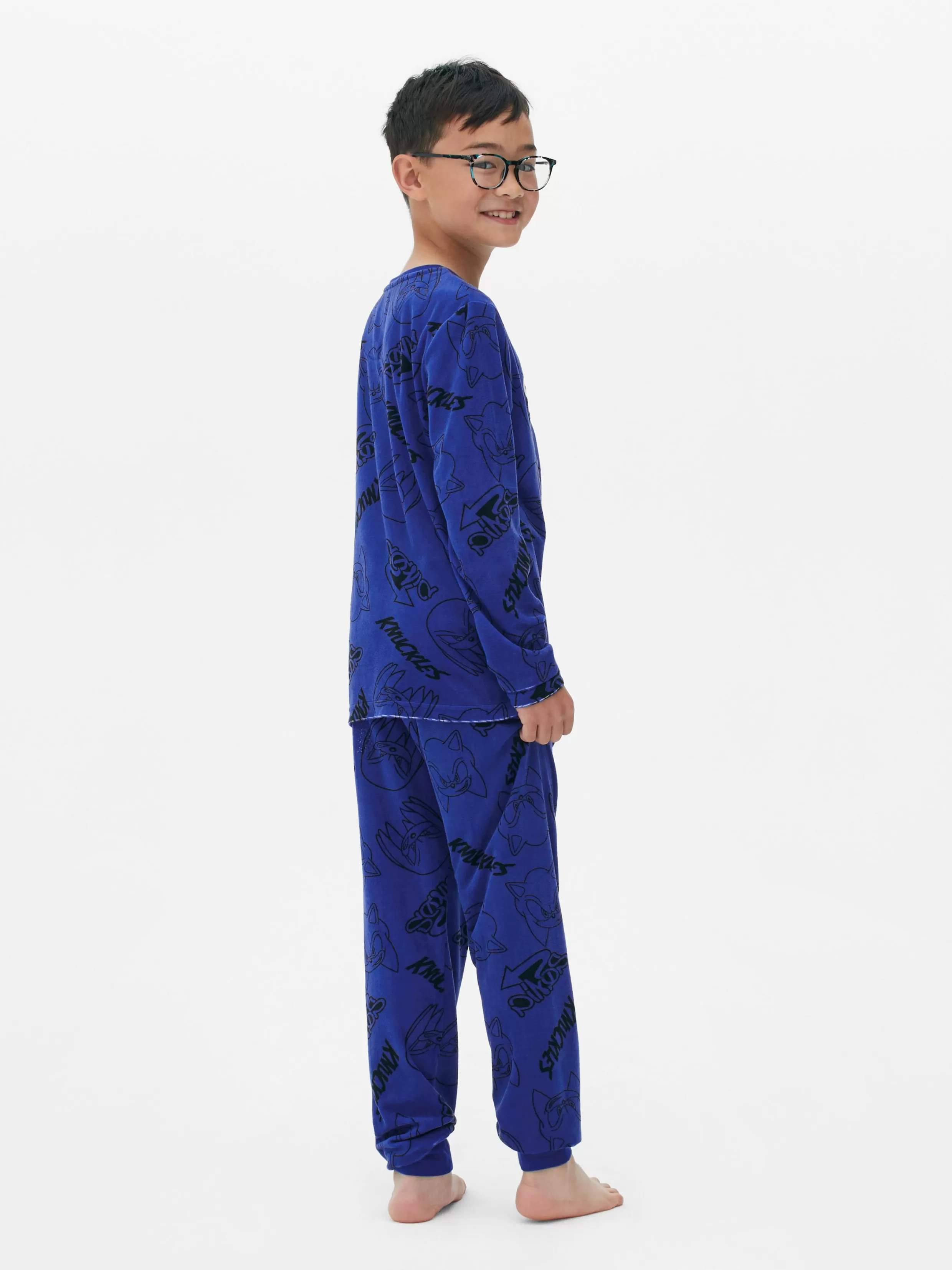 Primark Pyjama'S En Nachtkleding^T-shirt En Pyjamabroek Sonic The Hedgehog