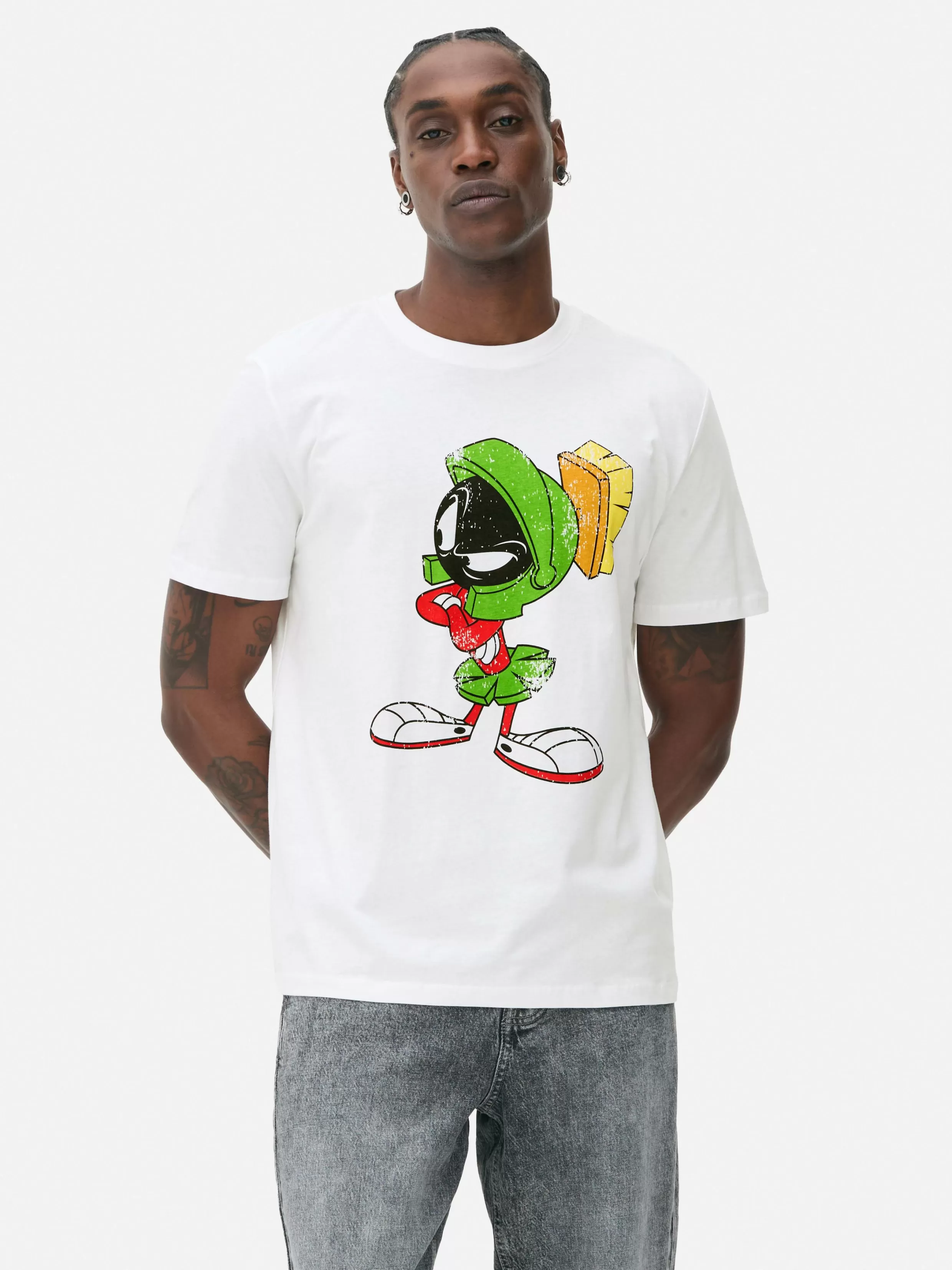 Primark T-Shirts En Sweatshirts Met Print | Tops En T-Shirts^T-shirt Looney Tunes Marvin The Martian