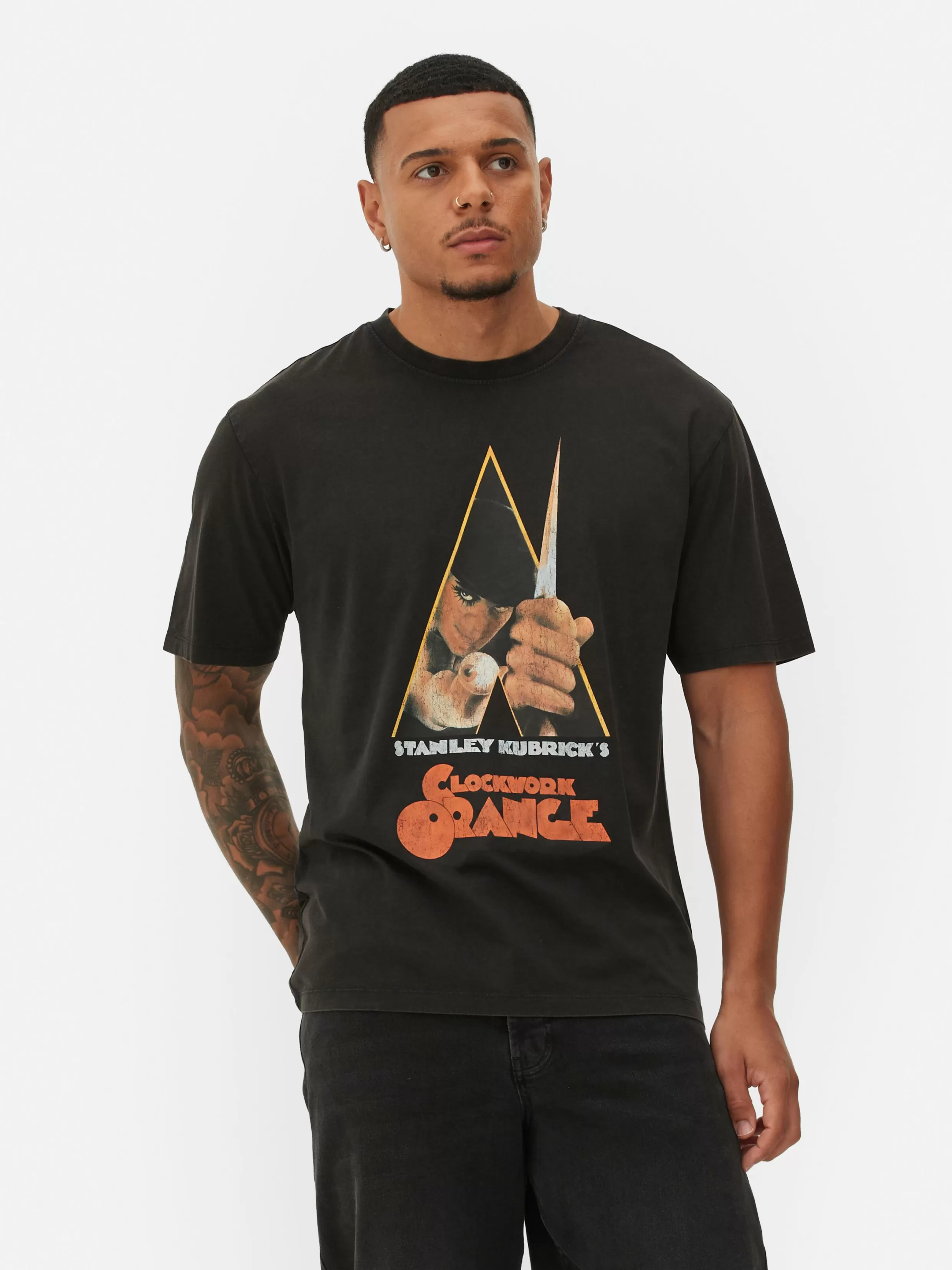 Primark Tops En T-Shirts^T-shirt Met A Clockwork Orange-print