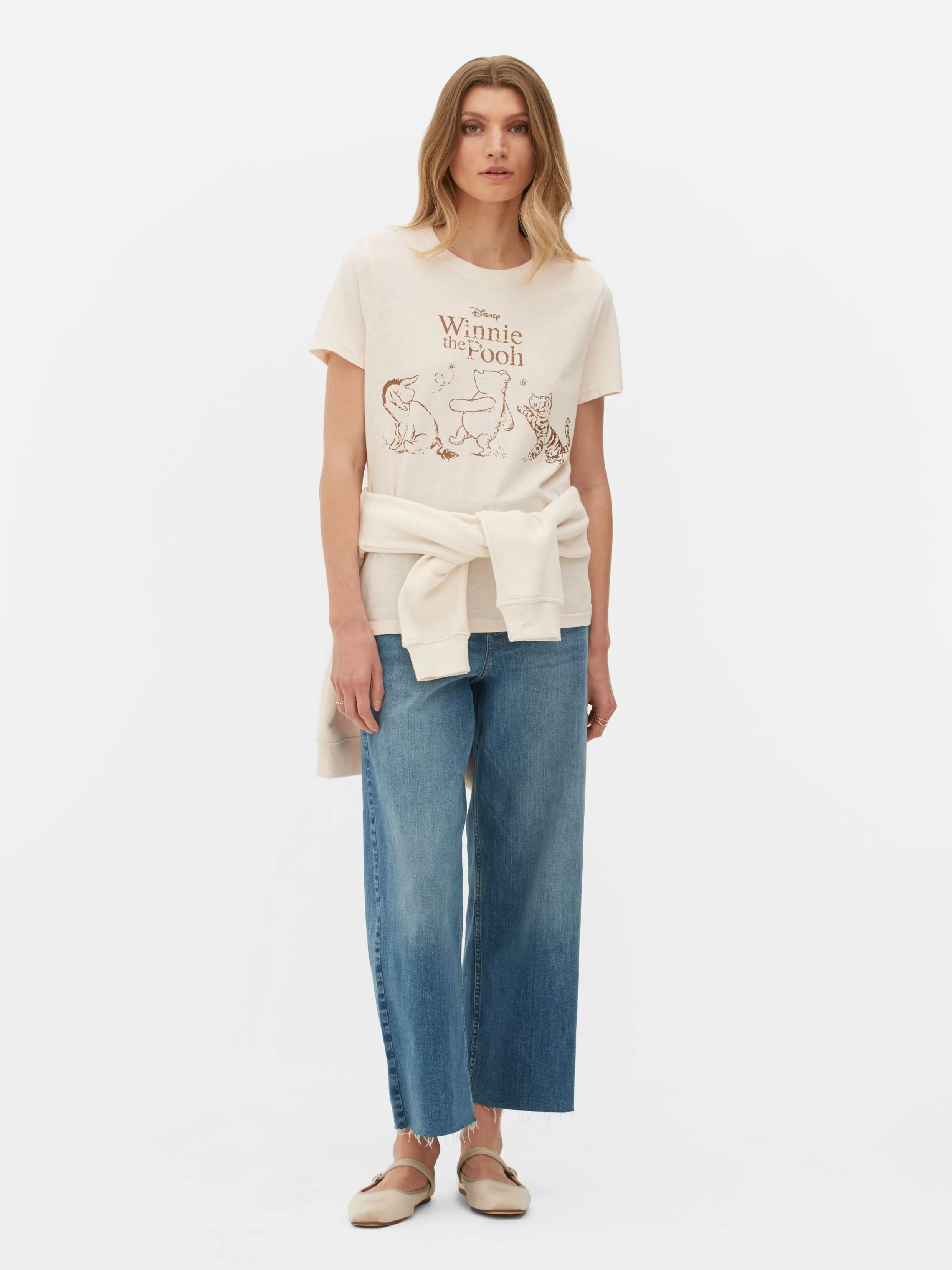 Primark Tops En T-Shirts^T-shirt Met Korte Mouwen Disney's Winnie The Poeh