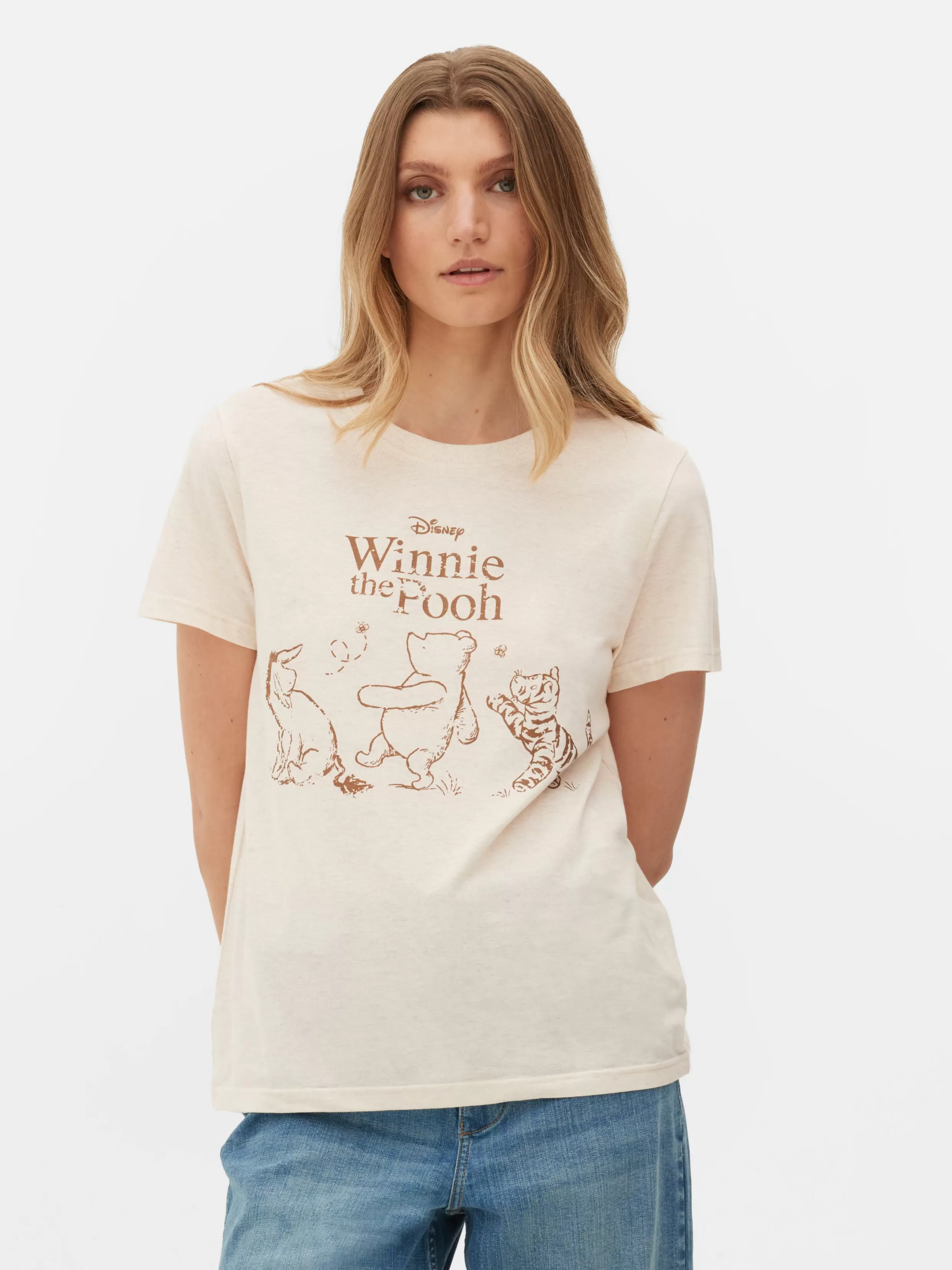 Primark Tops En T-Shirts^T-shirt Met Korte Mouwen Disney's Winnie The Poeh