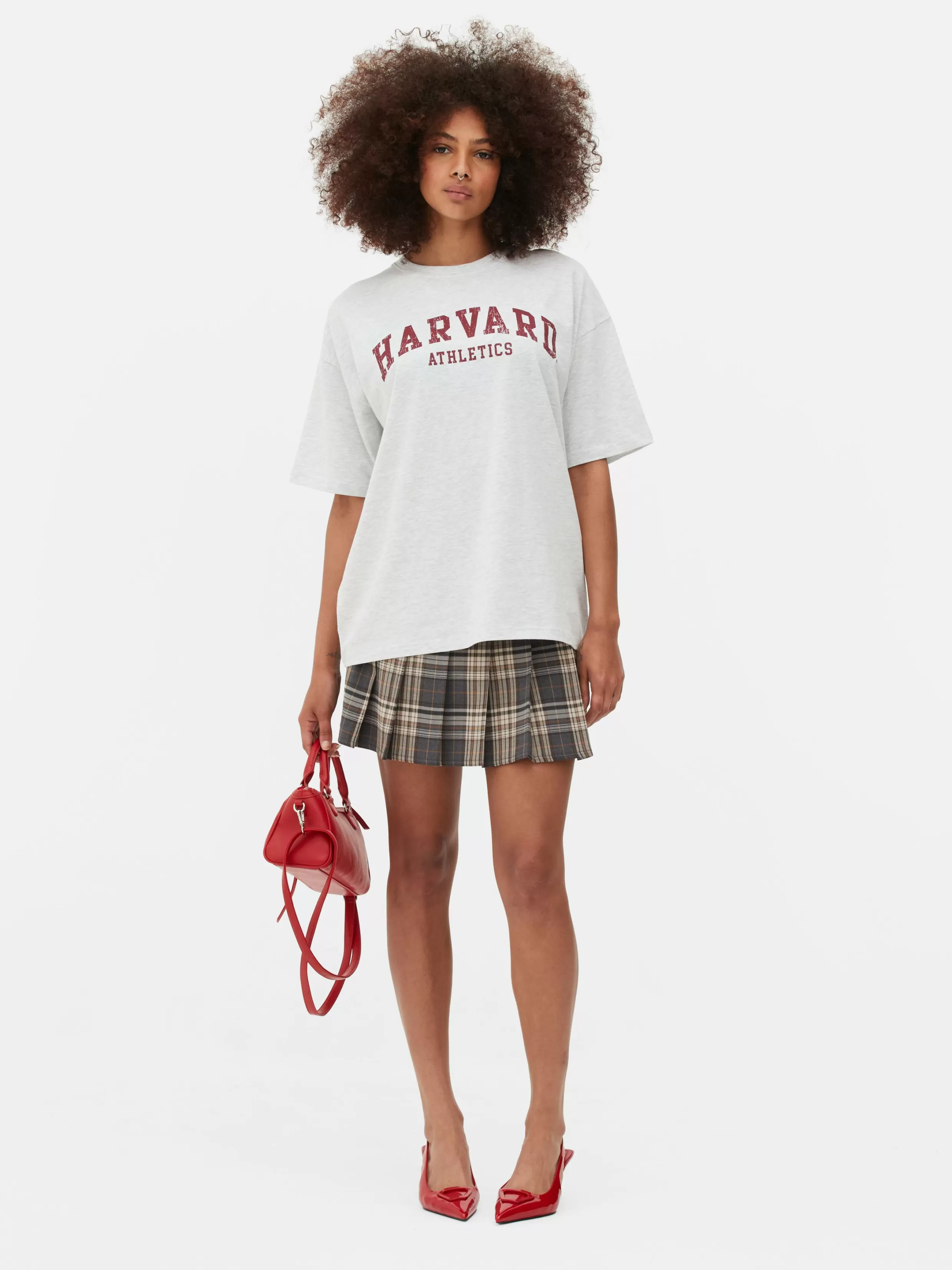 Primark Tops En T-Shirts^T-shirt Met Korte Mouwen Harvard