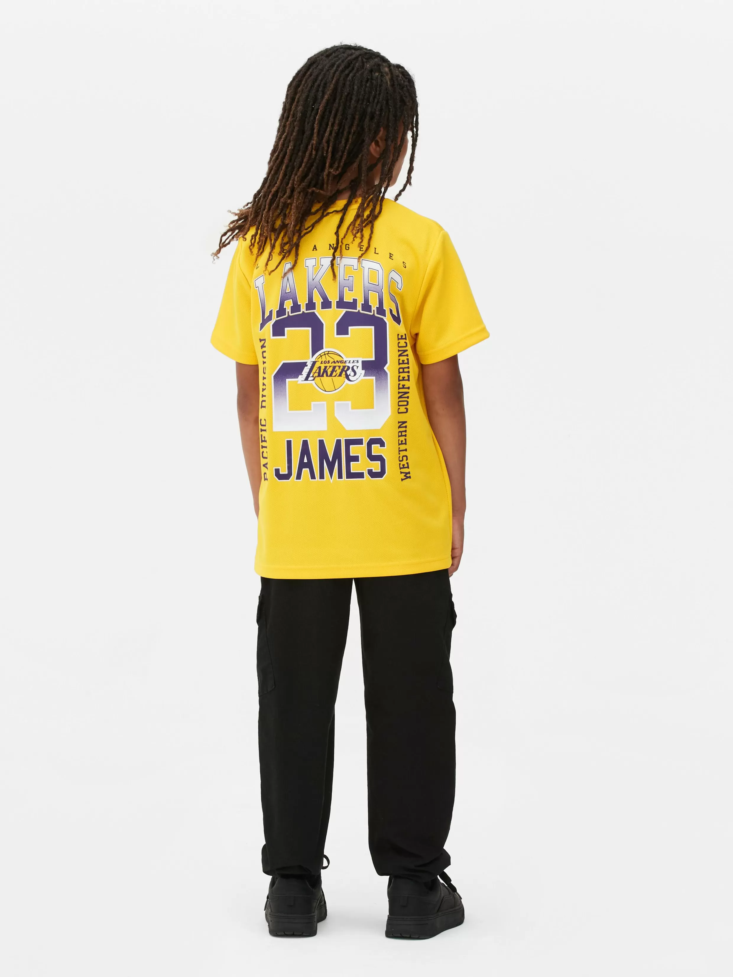 Primark Tops En T-Shirts^T-shirt Met Korte Mouwen NBA Los Angeles Lakers