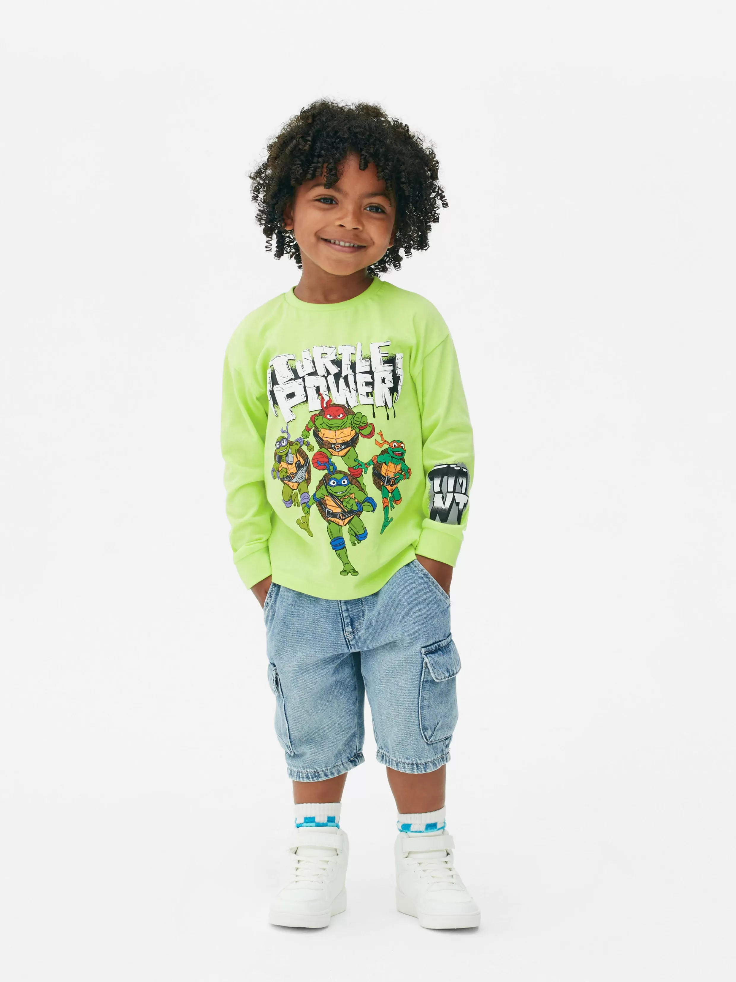 Primark Tops En T-Shirts^T-shirt Met Lange Mouwen En Print Teenage Mutant Ninja Turtles
