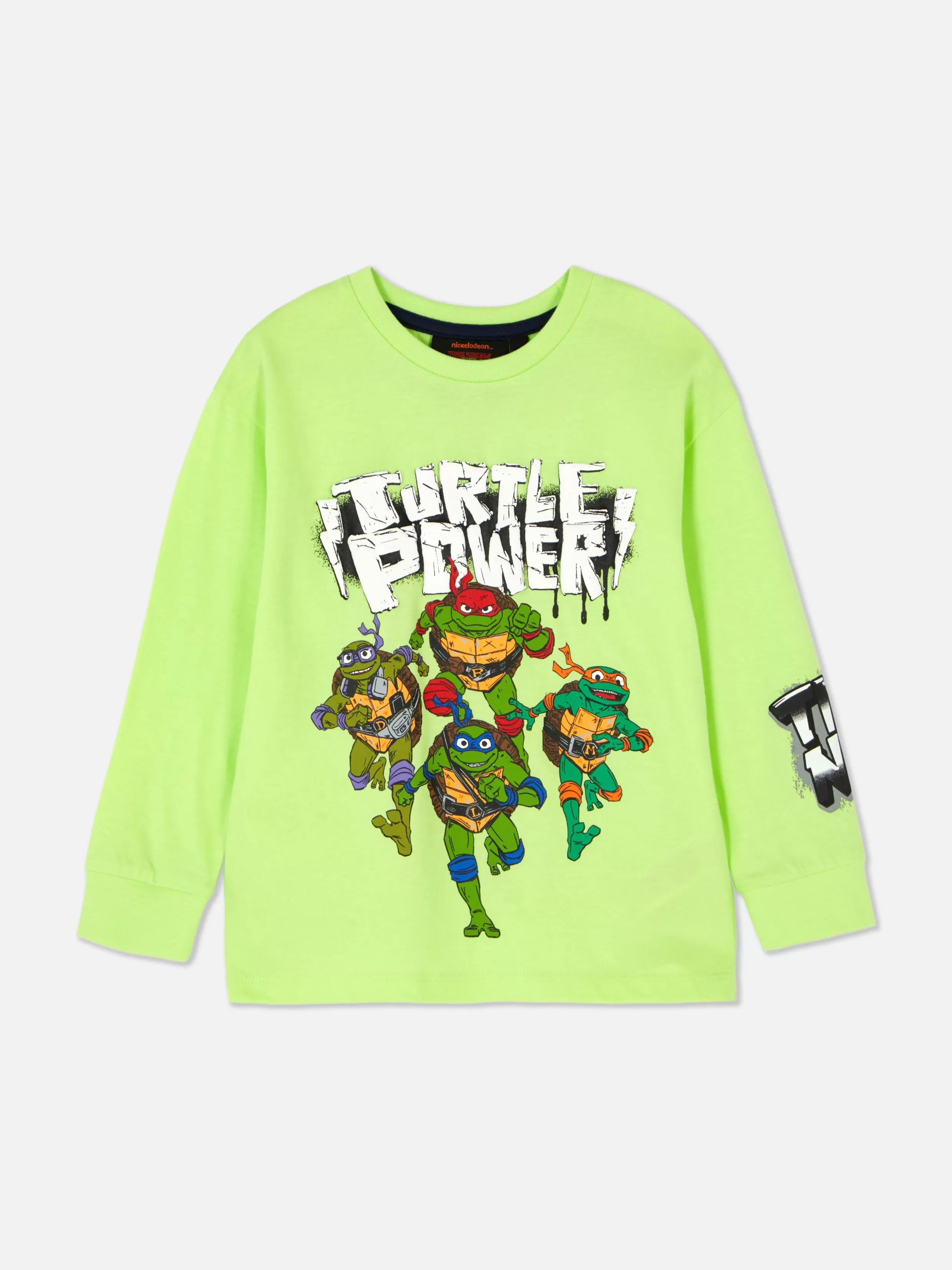 Primark Tops En T-Shirts^T-shirt Met Lange Mouwen En Print Teenage Mutant Ninja Turtles