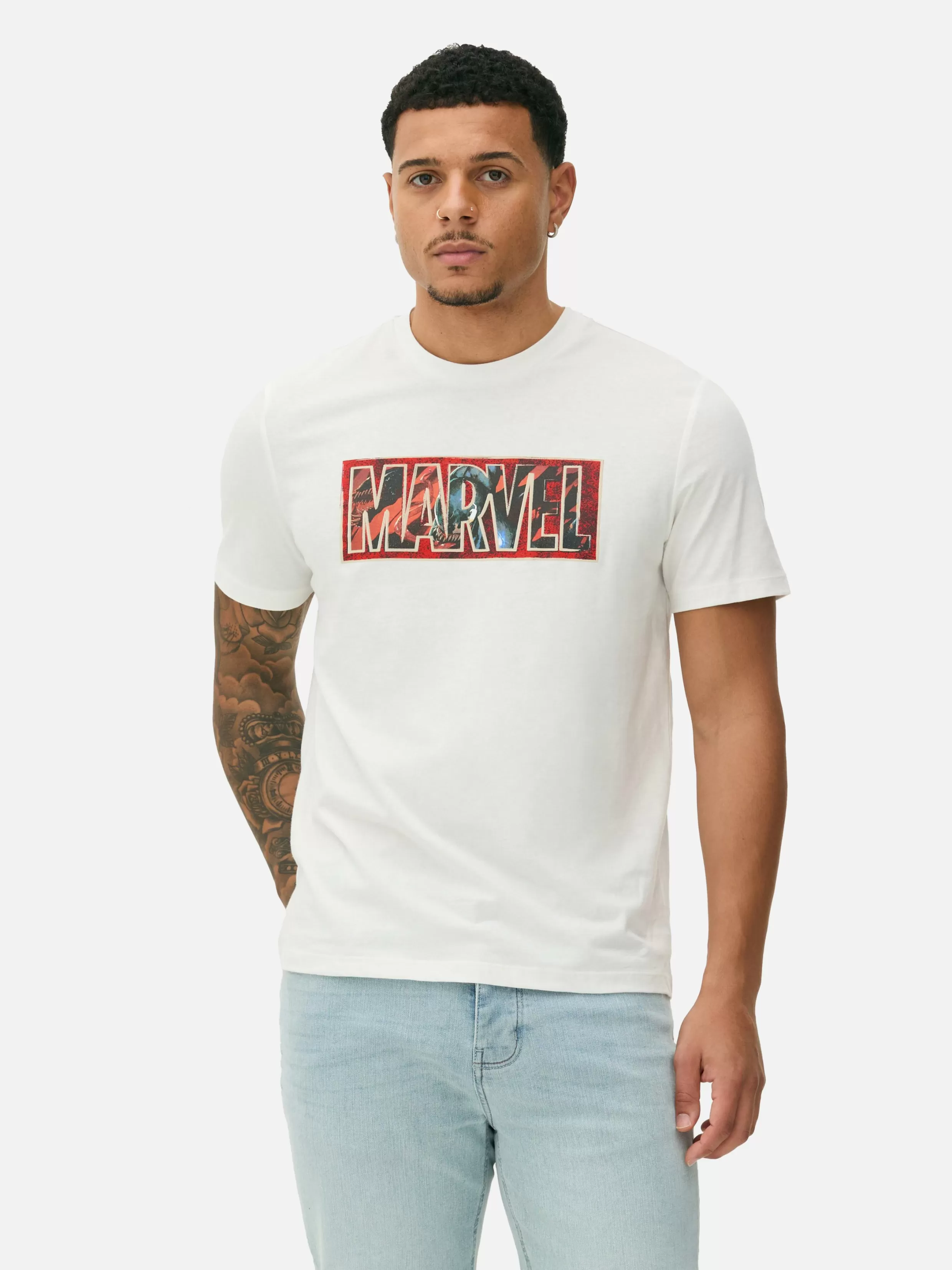 Primark T-Shirts En Sweatshirts Met Print | Tops En T-Shirts^T-shirt Met Logoprint MARVEL