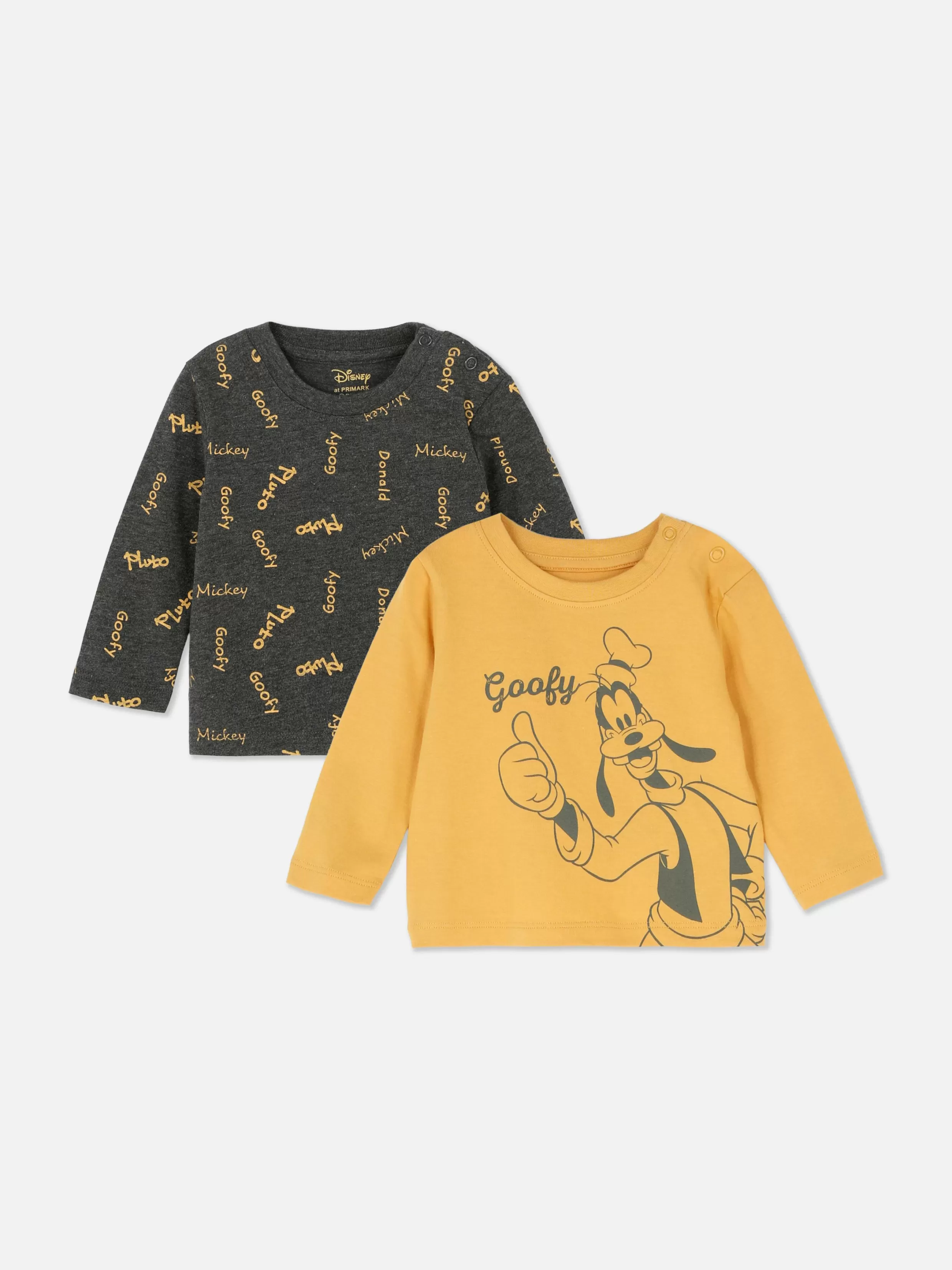 Primark Tops En T-Shirts^T-shirt Met Print Disney's Goofy, Set Van 2