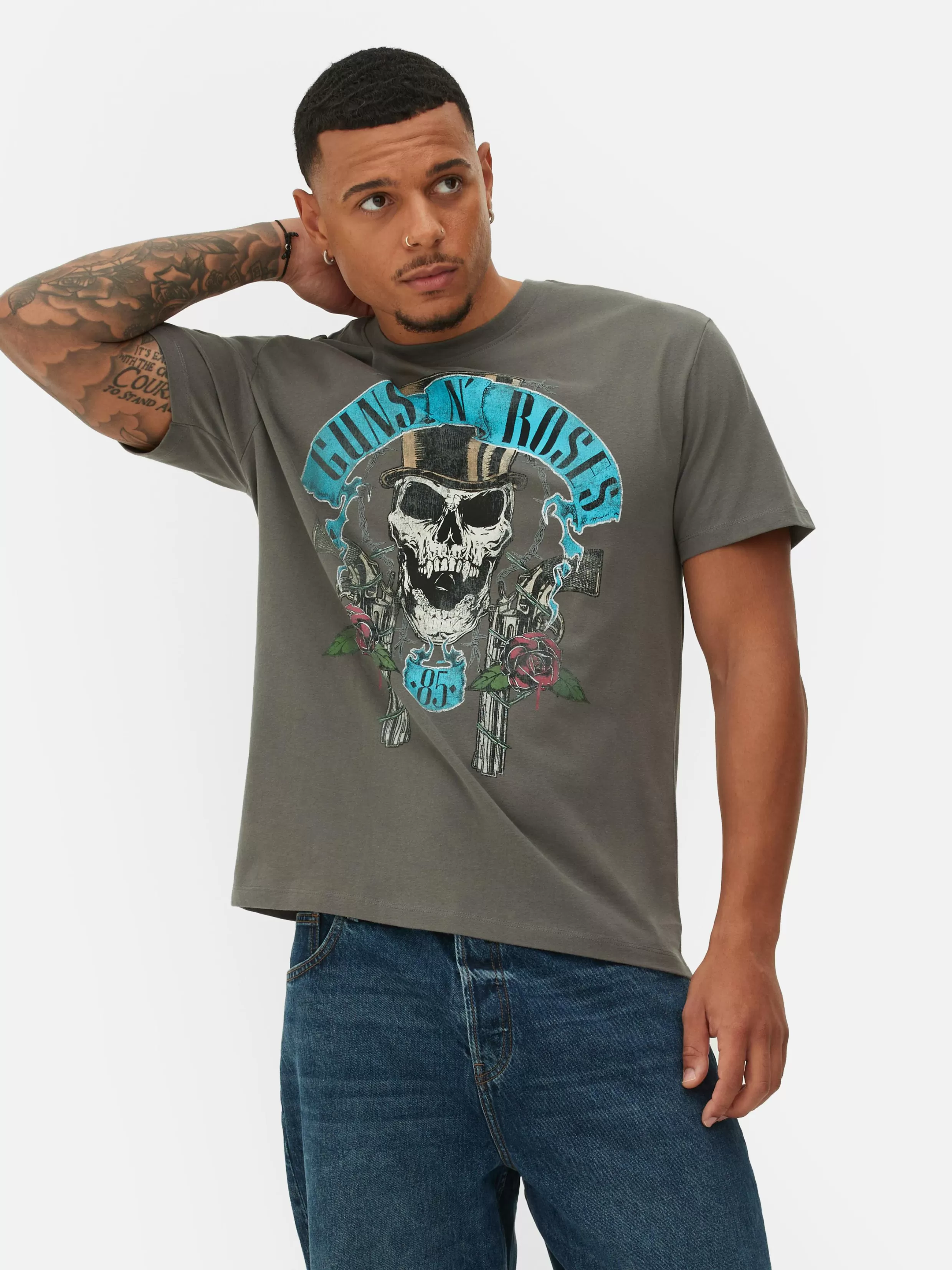 Primark T-Shirts En Sweatshirts Met Print | Tops En T-Shirts^T-shirt Met Print Guns N’ Roses