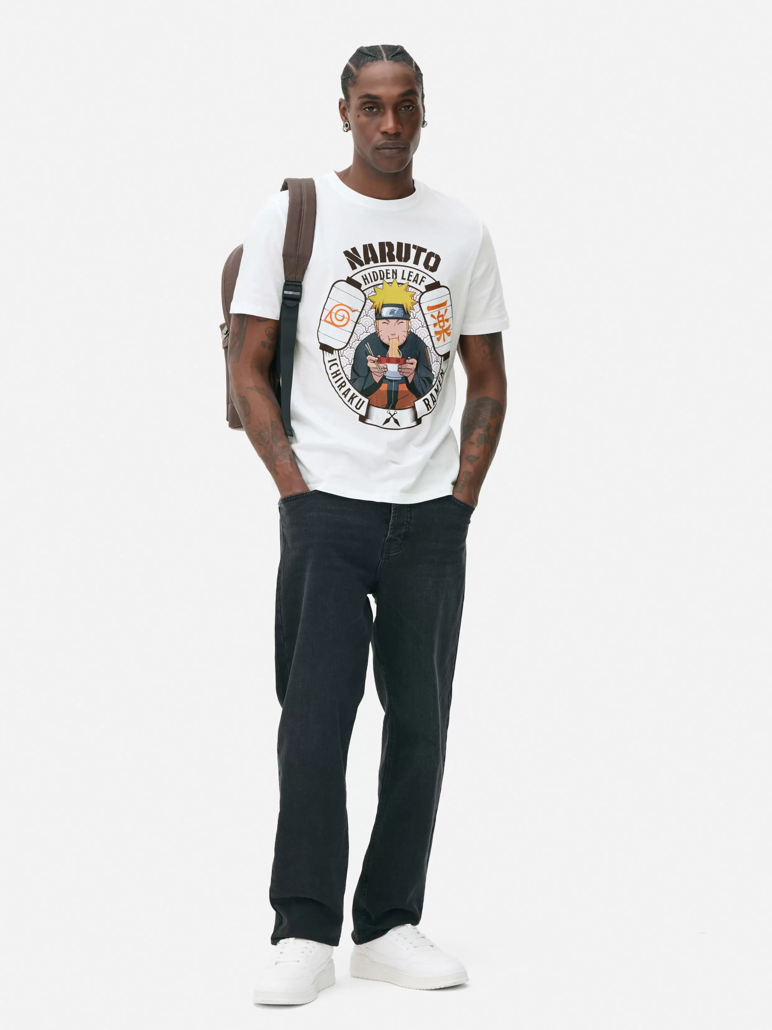 Primark T-Shirts En Sweatshirts Met Print | Tops En T-Shirts^T-shirt Naruto Ichiraku Ramen