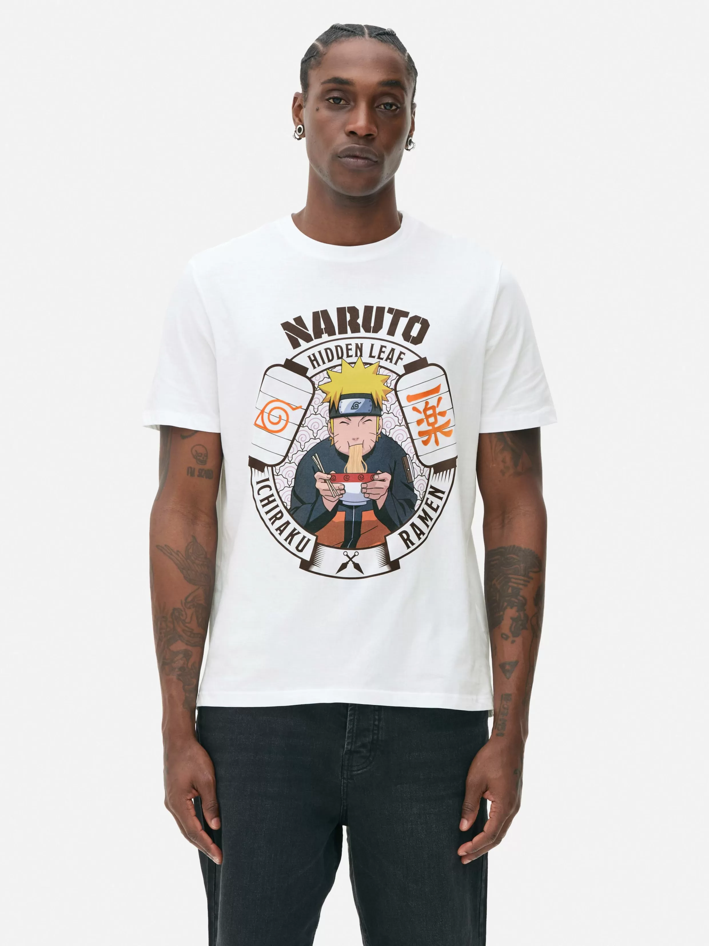 Primark T-Shirts En Sweatshirts Met Print | Tops En T-Shirts^T-shirt Naruto Ichiraku Ramen