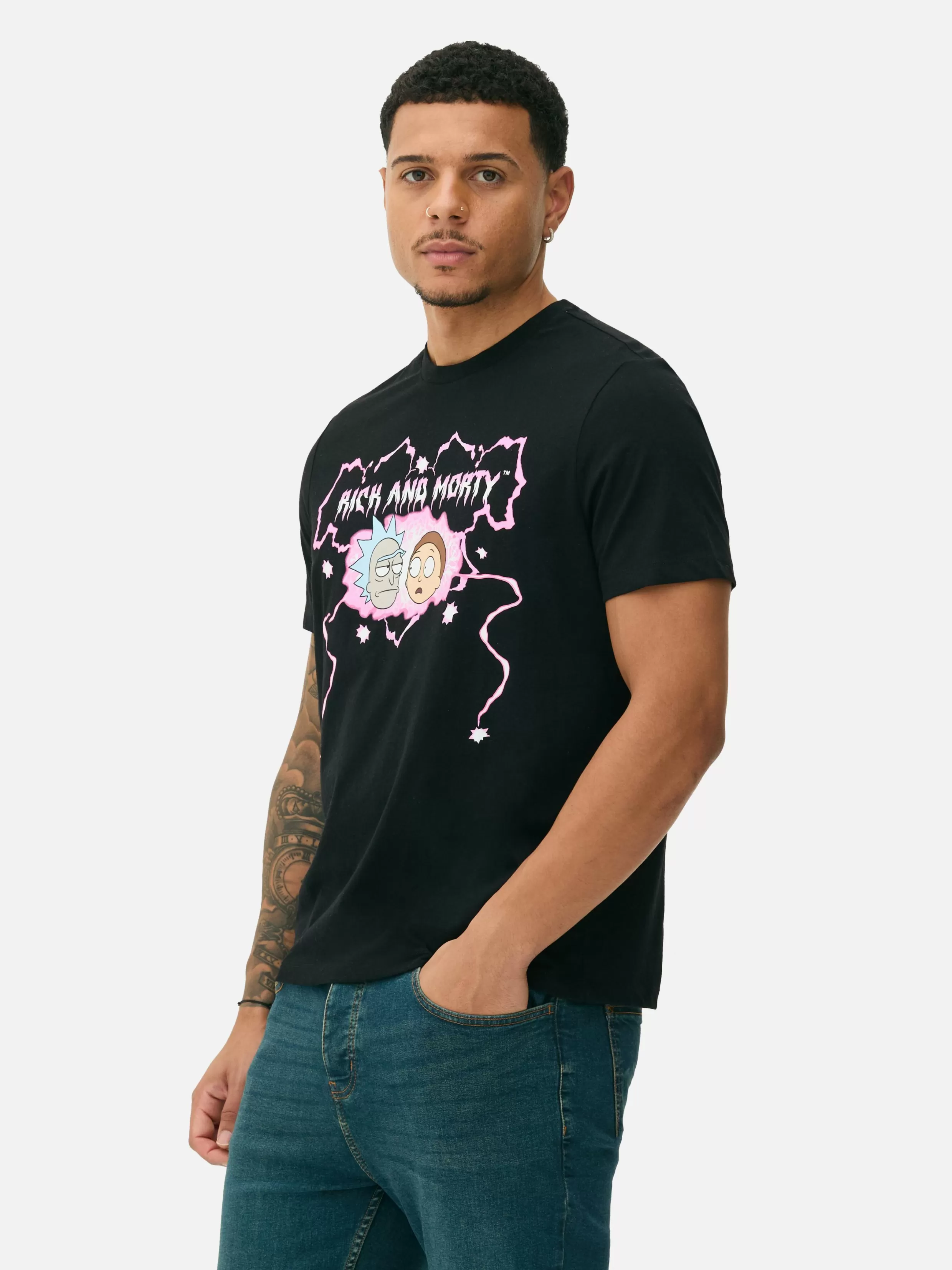 Primark T-Shirts En Sweatshirts Met Print | Tops En T-Shirts^T-shirt Rick & Morty