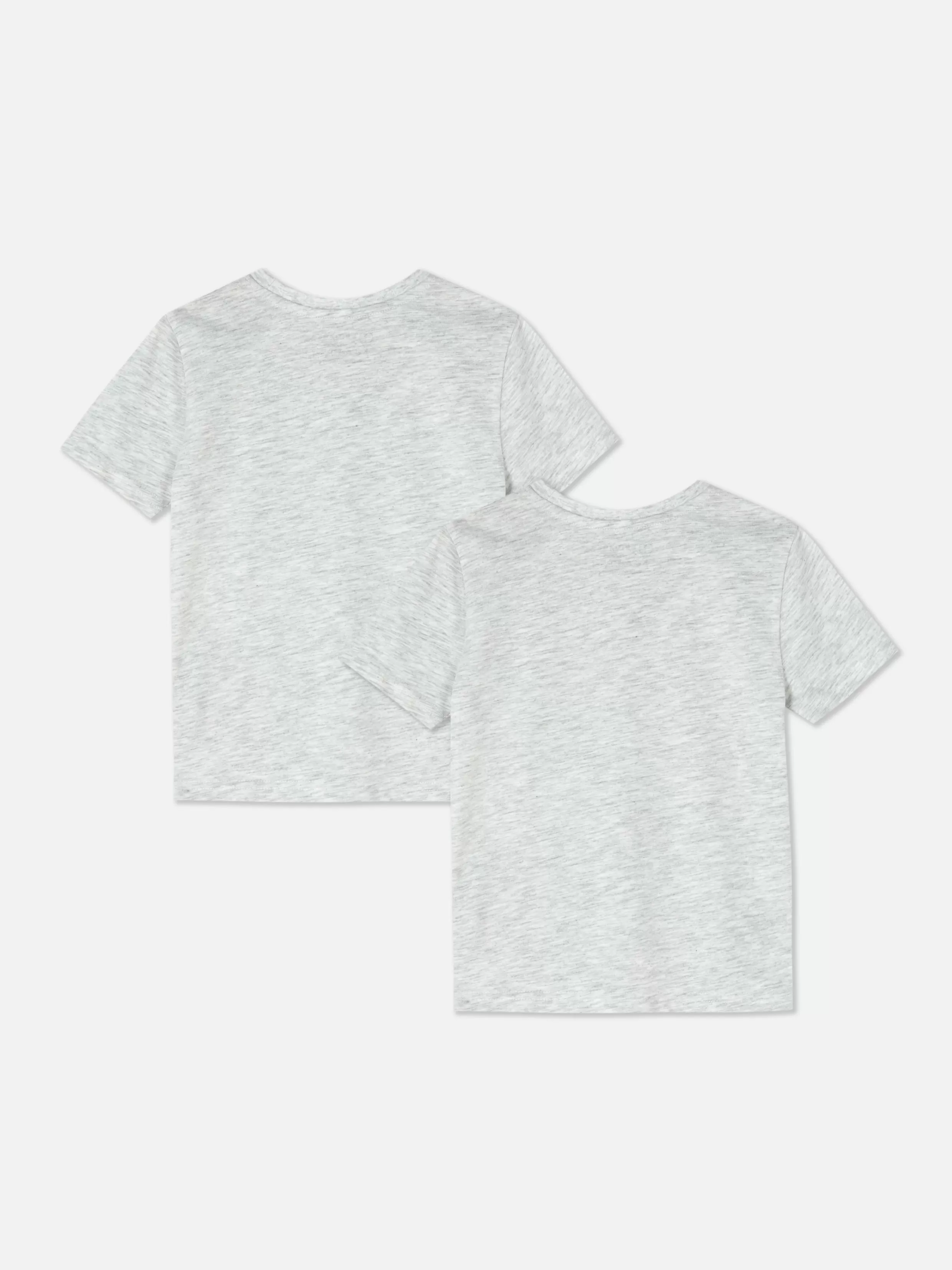 Primark Tops En T-Shirts^T-shirts Met Korte Mouwen, Set Van 2