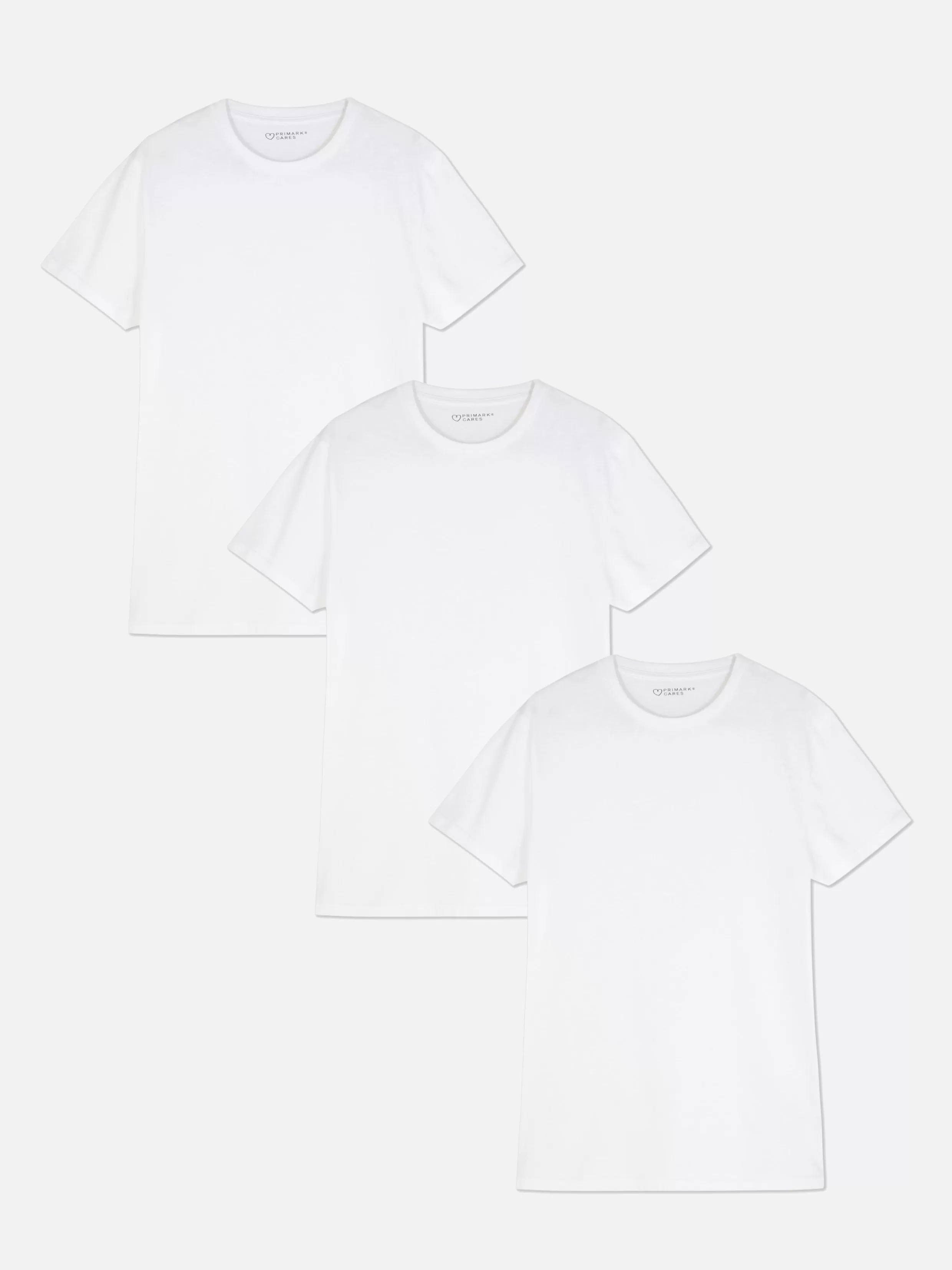 Primark Ondergoed | Tops En T-Shirts^T-shirts Met Ronde Hals, Set Van 3