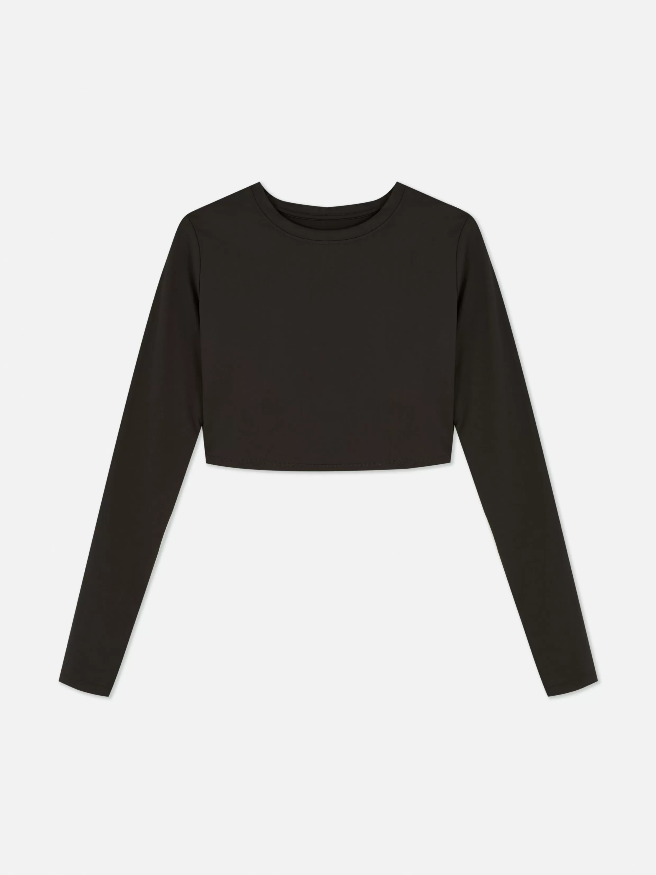 Primark Fitnesskleding En Activewear^Ultrazachte Korte Sporttop Met Lange Mouwen Rita Ora