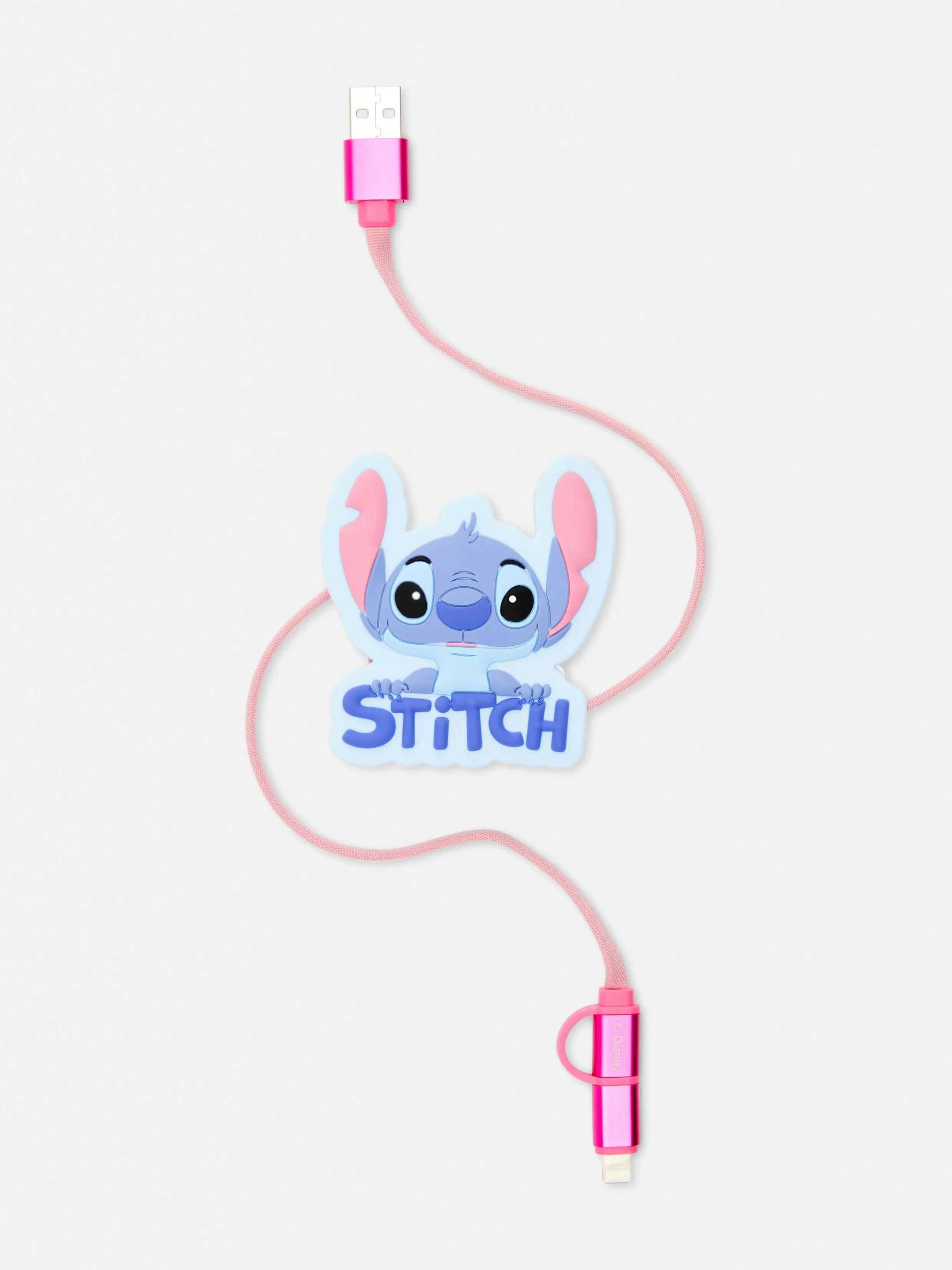 Primark Opladers^USB-kabel Disney's Stitch