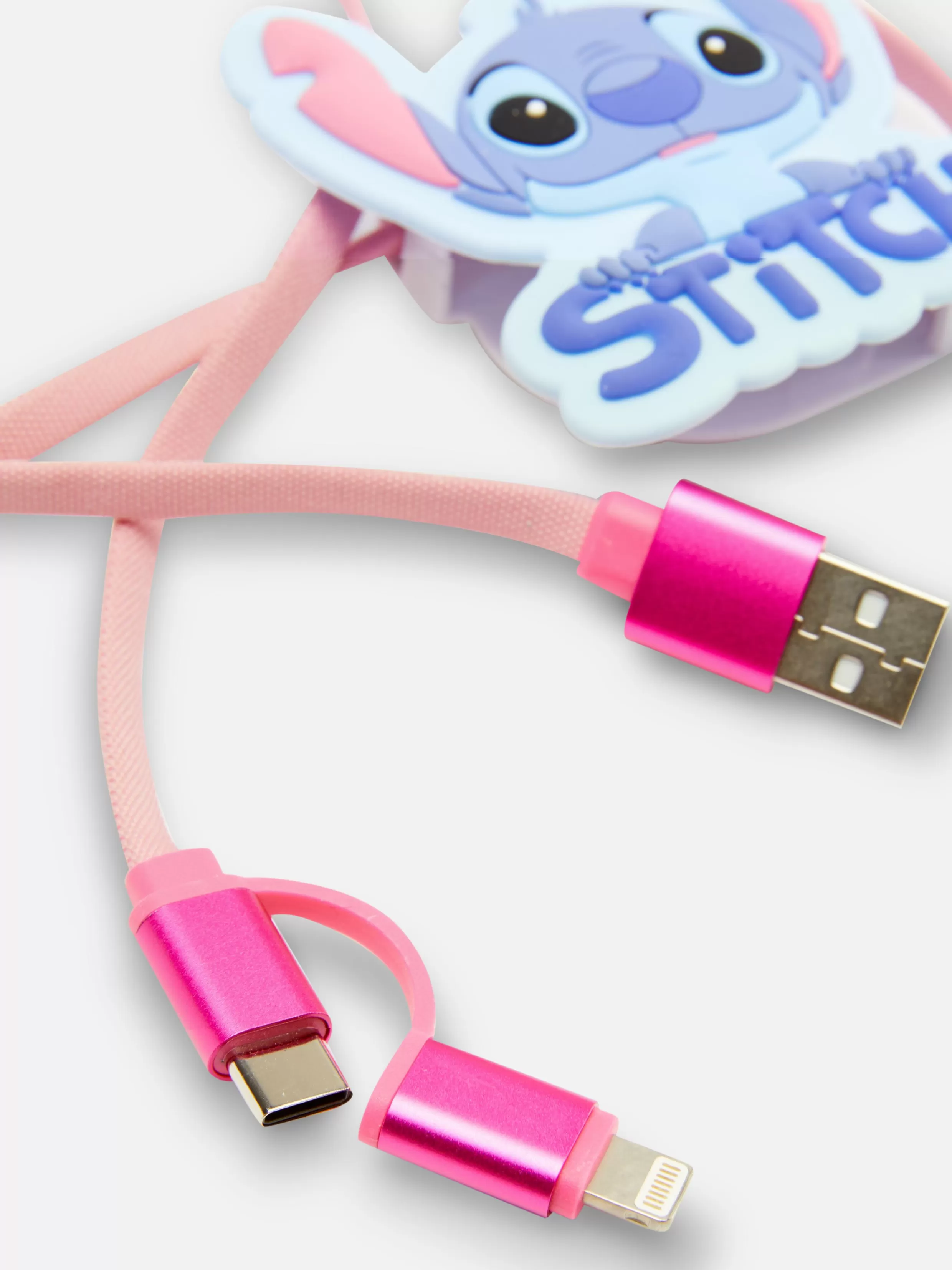 Primark Opladers^USB-kabel Disney's Stitch