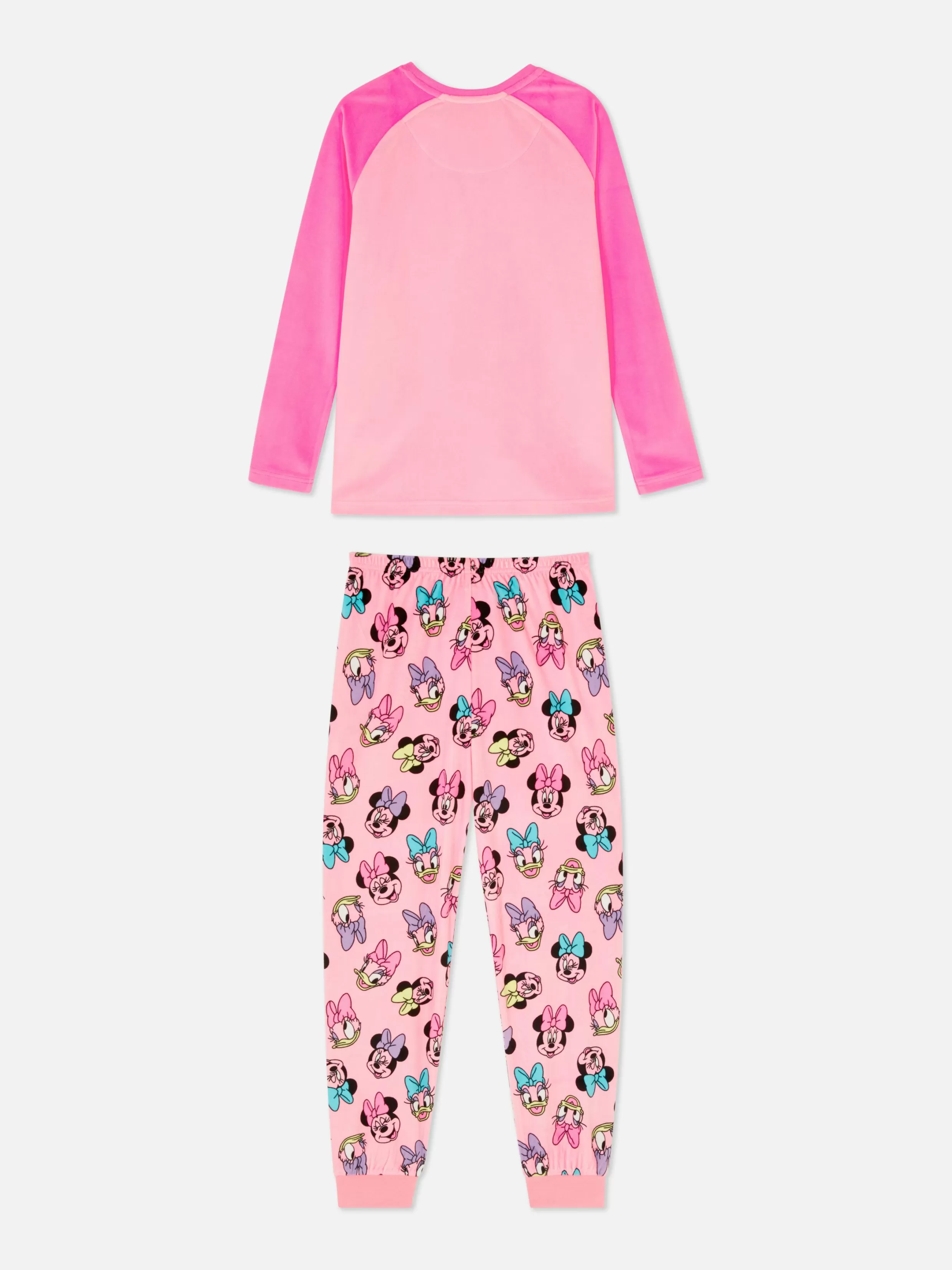 Primark Pyjama'S En Nachtkleding^Velours Pyjama Disney's Minnie Mouse En Katrien Duck