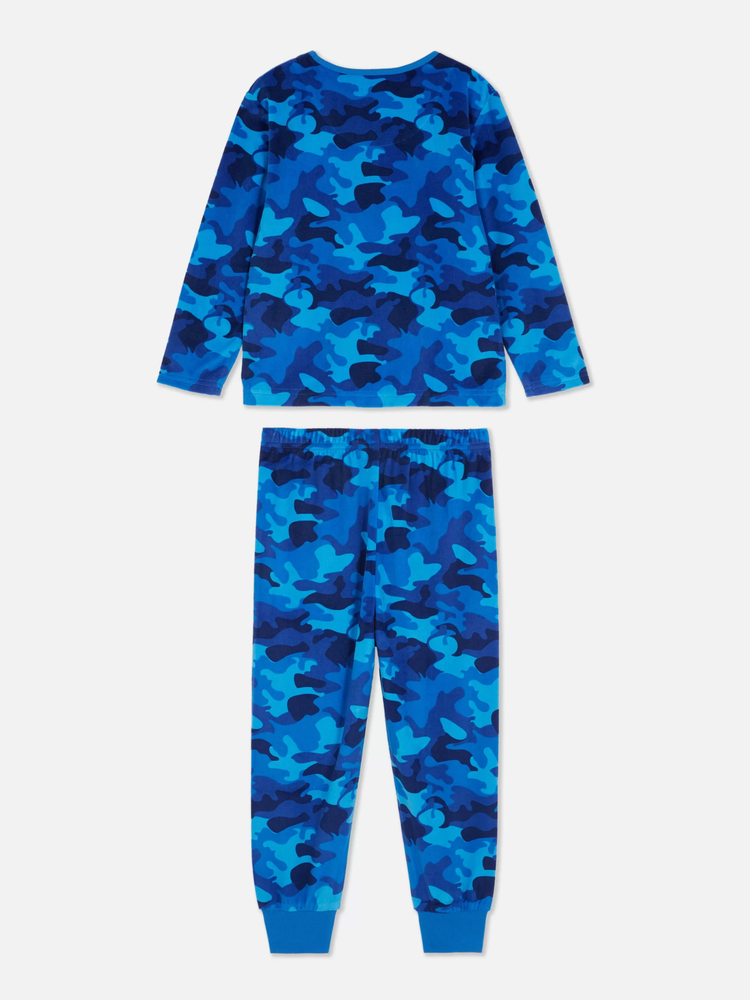 Primark Pyjama'S En Nachtkleding^Velours Pyjama Met Camouflageprint