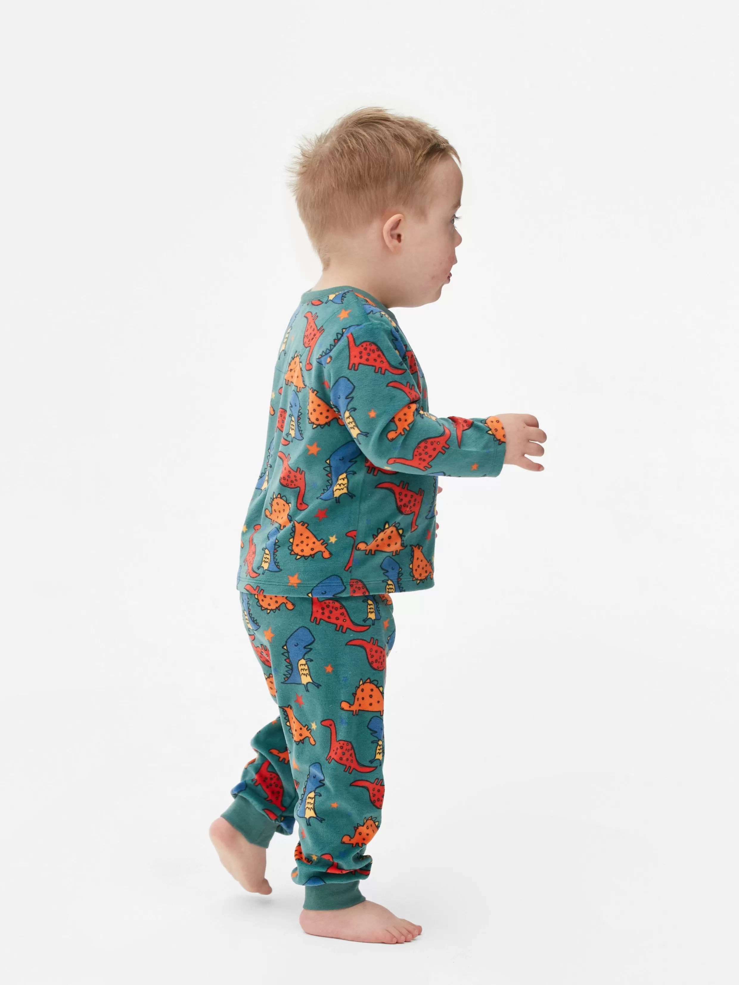 Primark Pyjama'S En Nachtkleding^Velours Pyjama Met Print