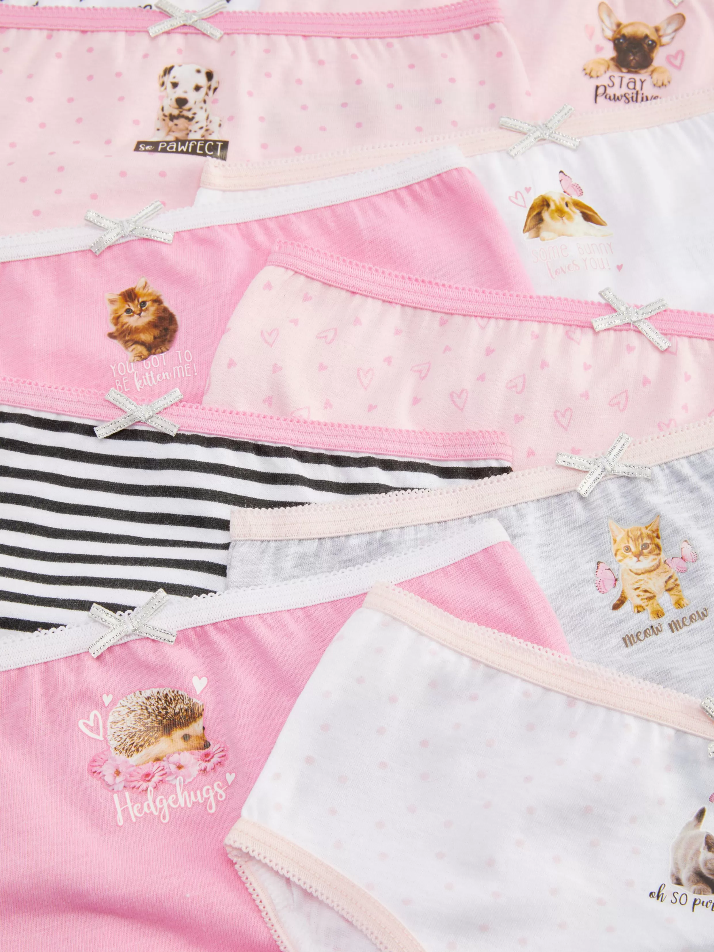 Primark Ondergoed^Verschillende Slips Met Dierenmotief, Set Van 10