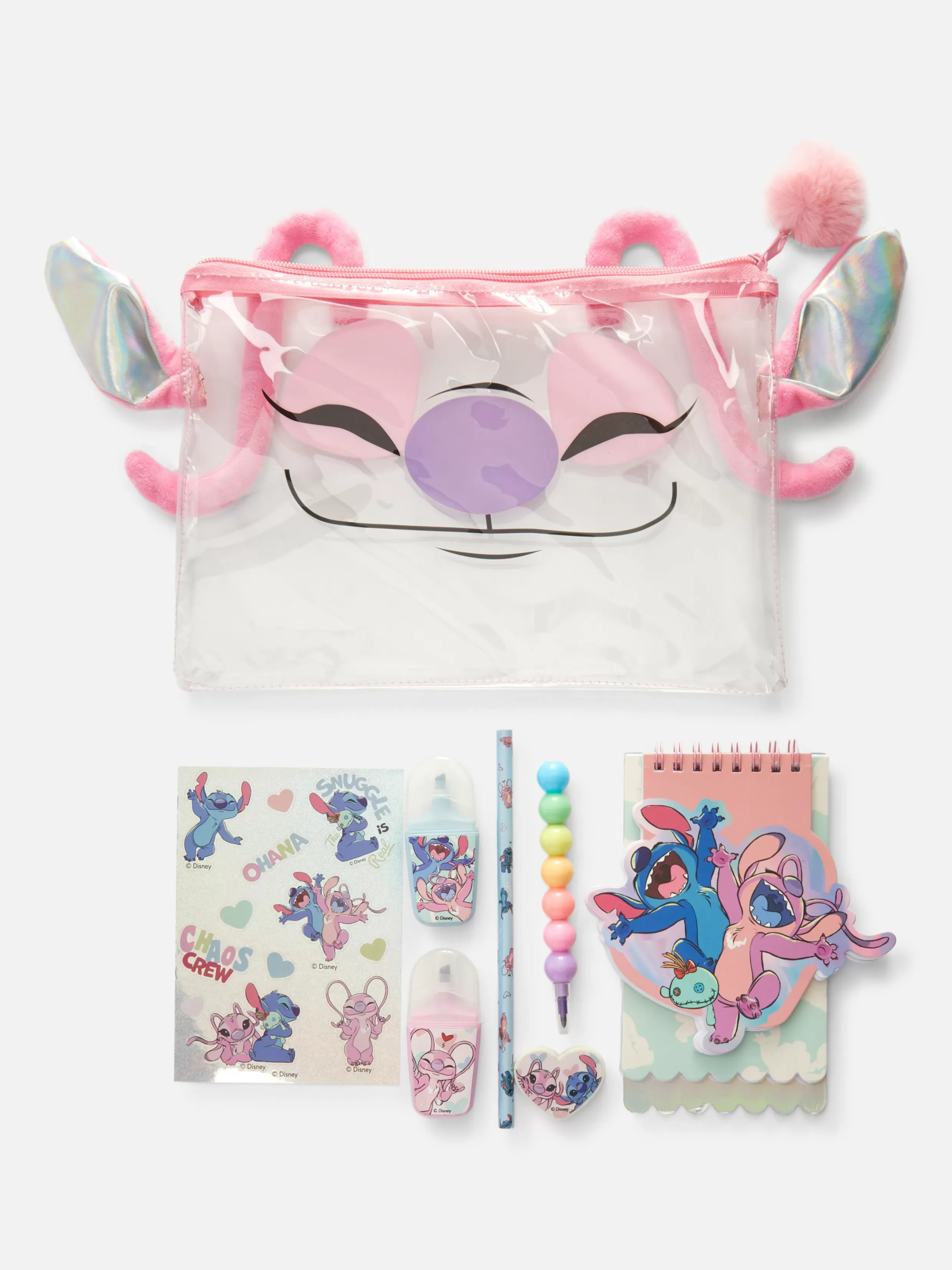 Primark Notitieboekjes^Volledige Kantoorset Disney's Stitch Angel