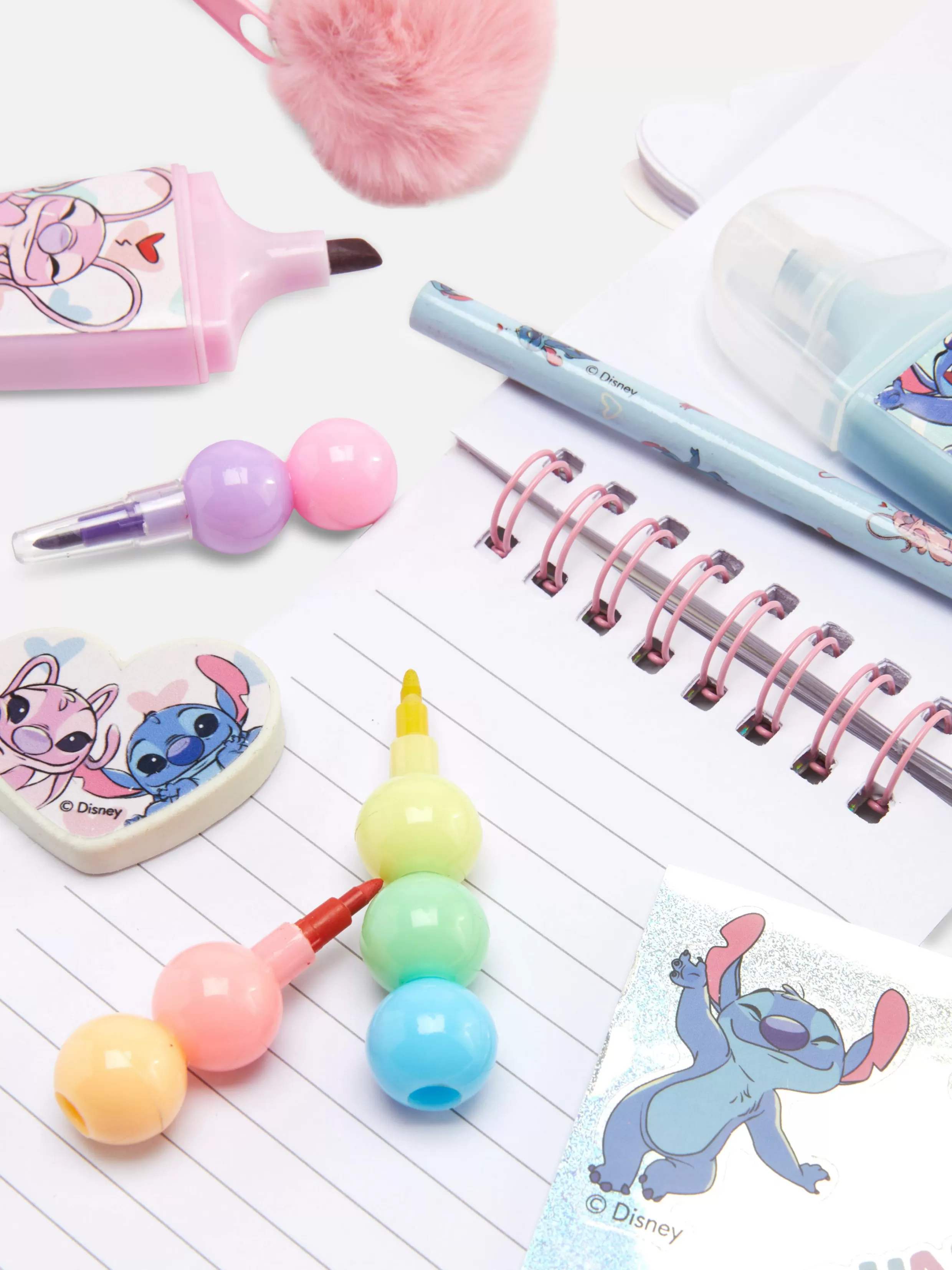 Primark Notitieboekjes^Volledige Kantoorset Disney's Stitch Angel