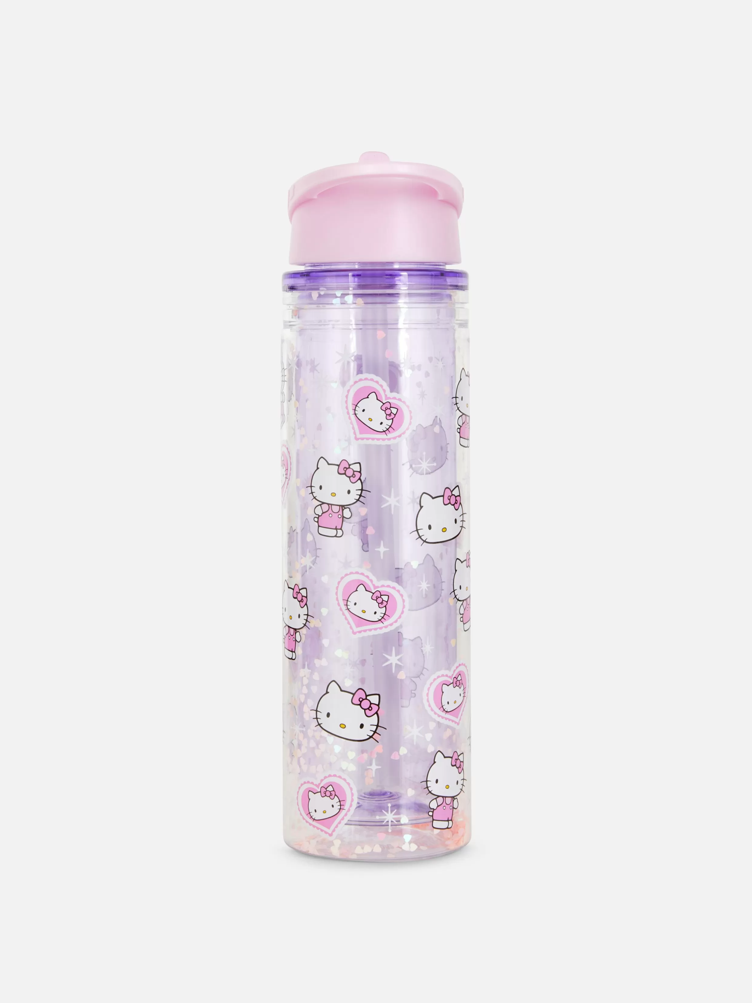 Primark Kopjes En Mokken^Waterfles Met Glitter Hello Kitty