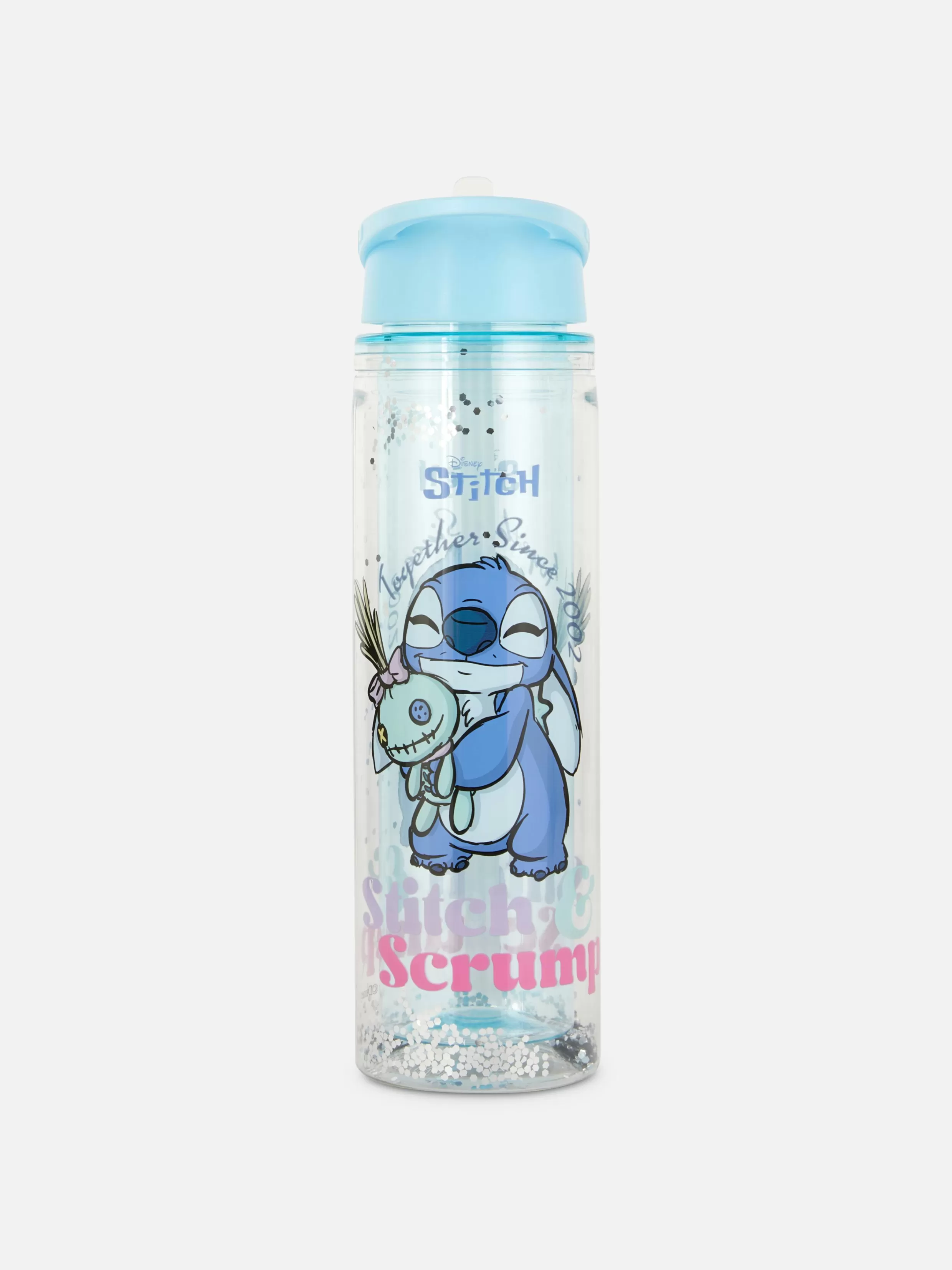 Primark Kopjes En Mokken^Waterfles Met Glitters Disney's Stitch