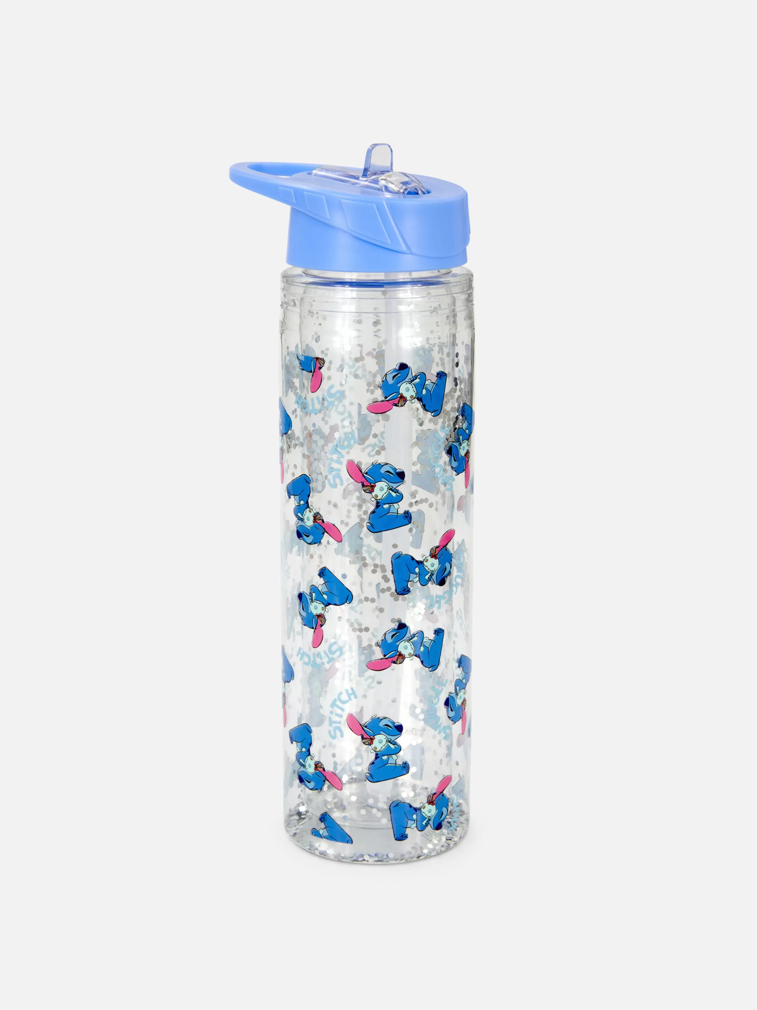 Primark Kopjes En Mokken^Waterfles Met Glitters Disney's Stitch