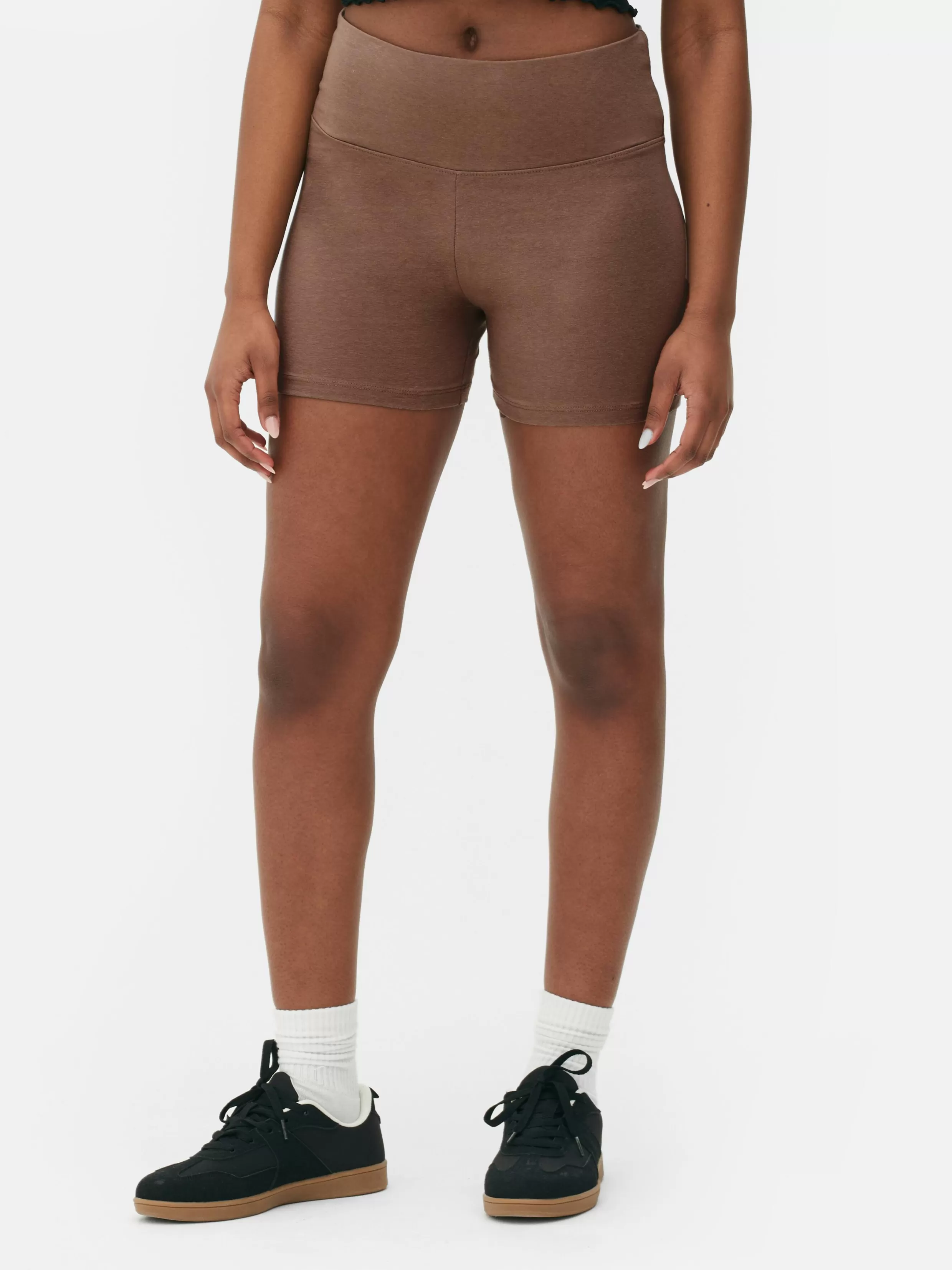 Primark Korte Broeken^Yogashort Met Hoge Taille, Set Van 2