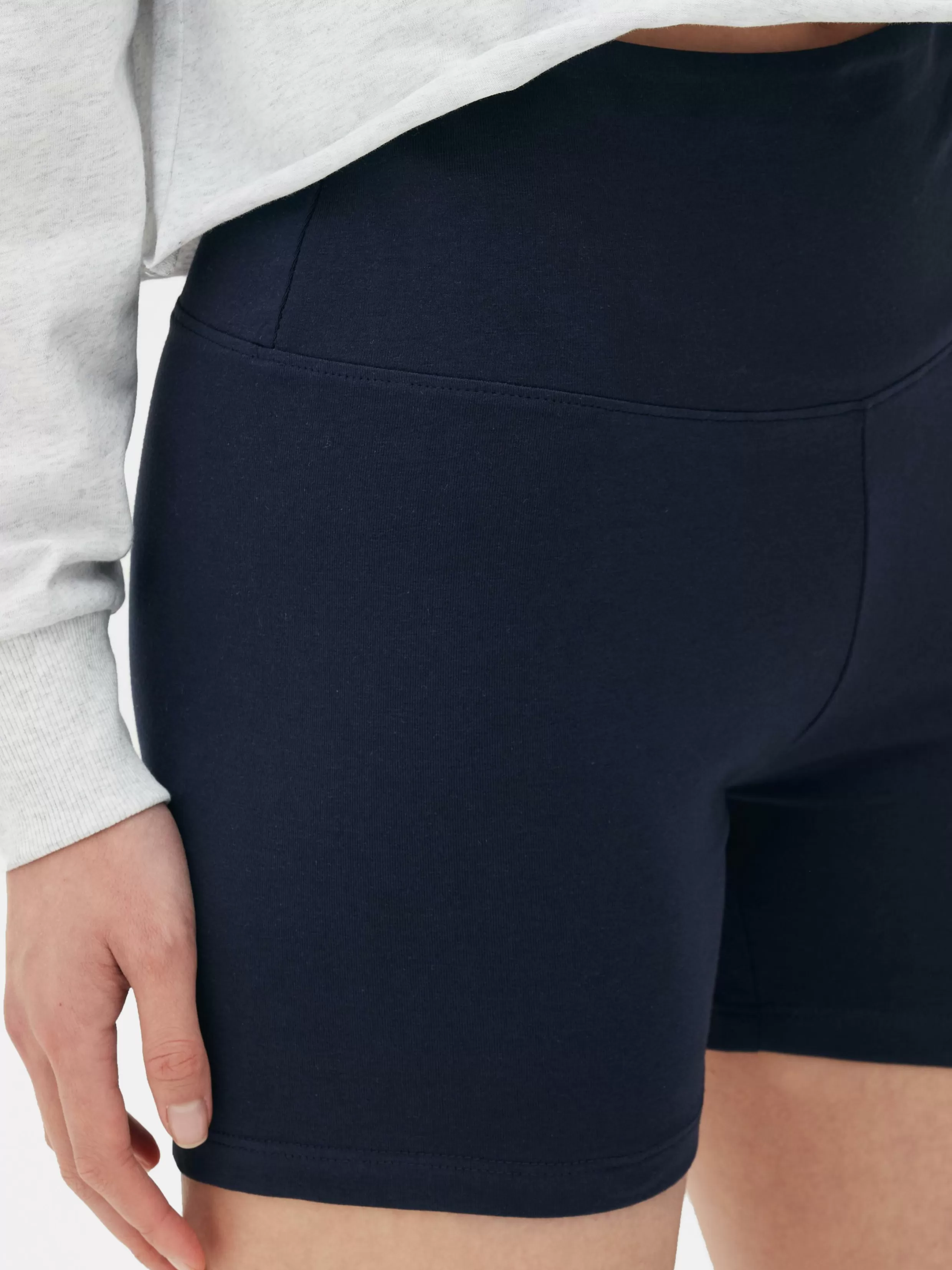 Primark Korte Broeken^Yogashort Met Hoge Taille, Set Van 2