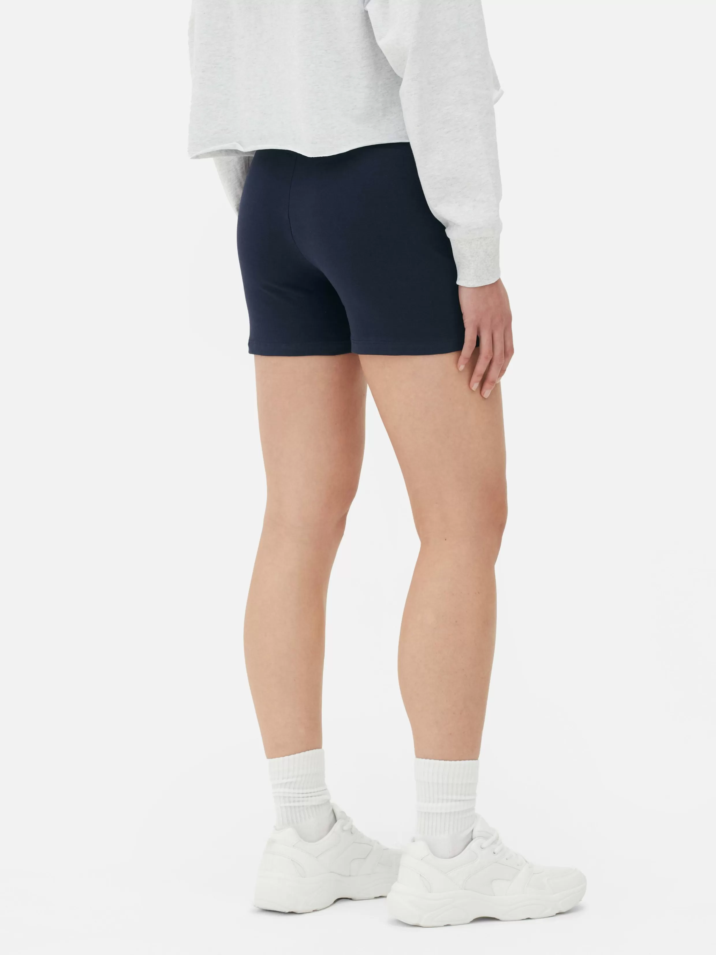 Primark Korte Broeken^Yogashort Met Hoge Taille, Set Van 2